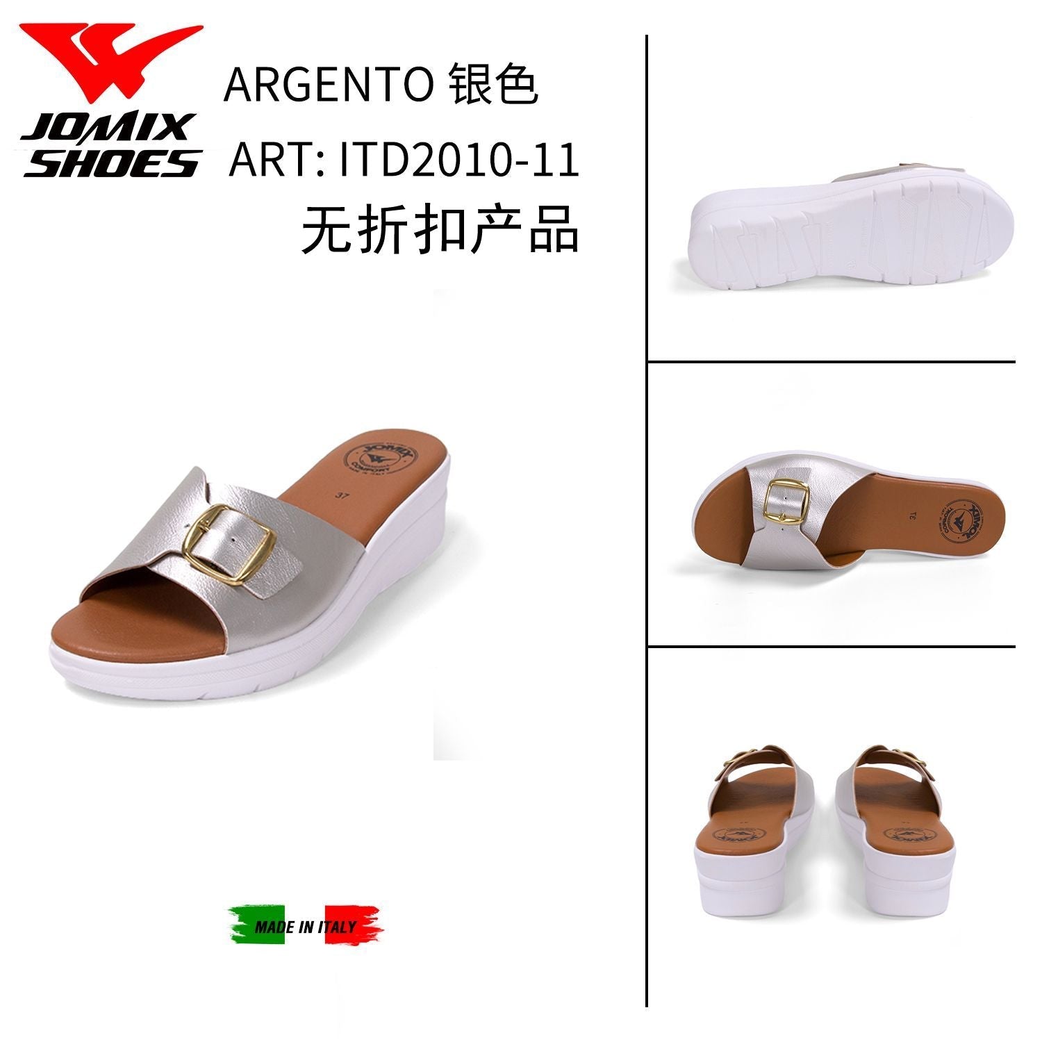 Sandali Da Donna Made In Italy ITD2010 - 11 - Fornitura all'ingrosso di Sandali Donna da Jomix Shoes B2B