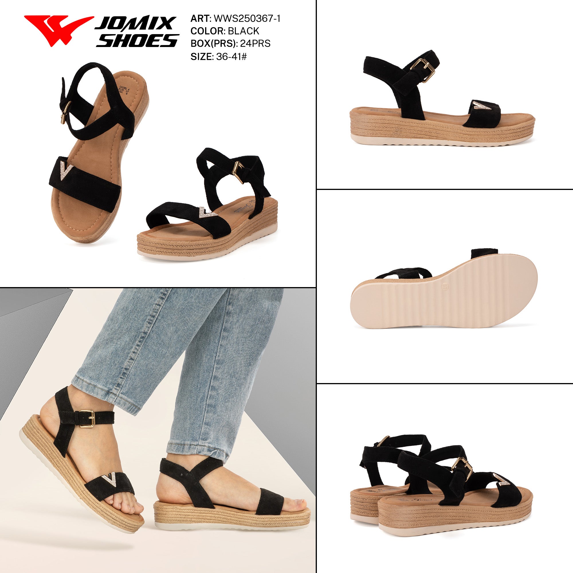 Sandali Donna Aperti Wws250367 - 1 - Fornitura all'ingrosso di Sandali Donna da Jomix Shoes B2B