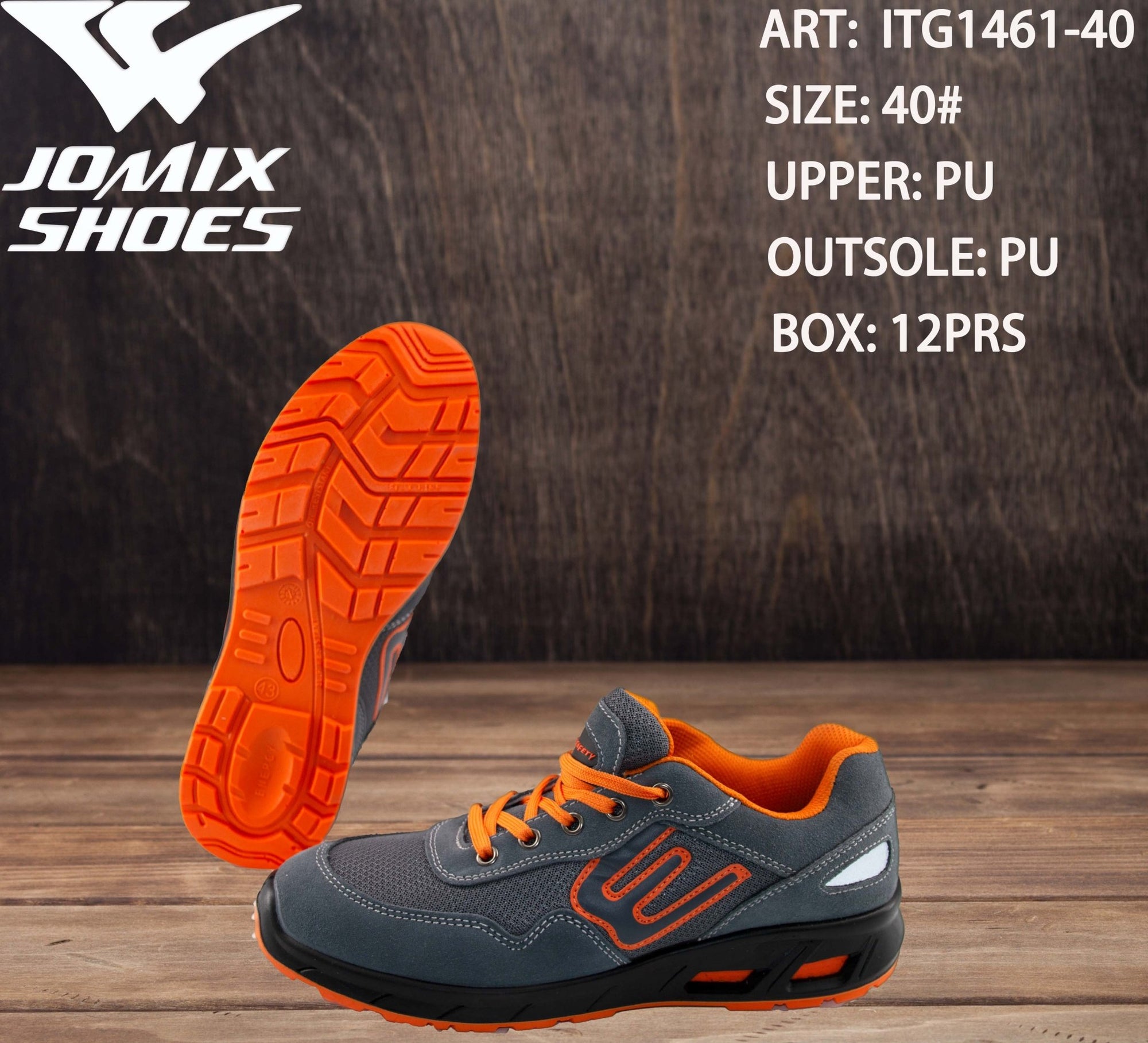 Scarpe Da Lavoro Antinfortunistica Da Uomo Jomix Shoes ITG1461 - 40 - Fornitura all'ingrosso di Scarpe Uomo da Jomix Shoes B2B