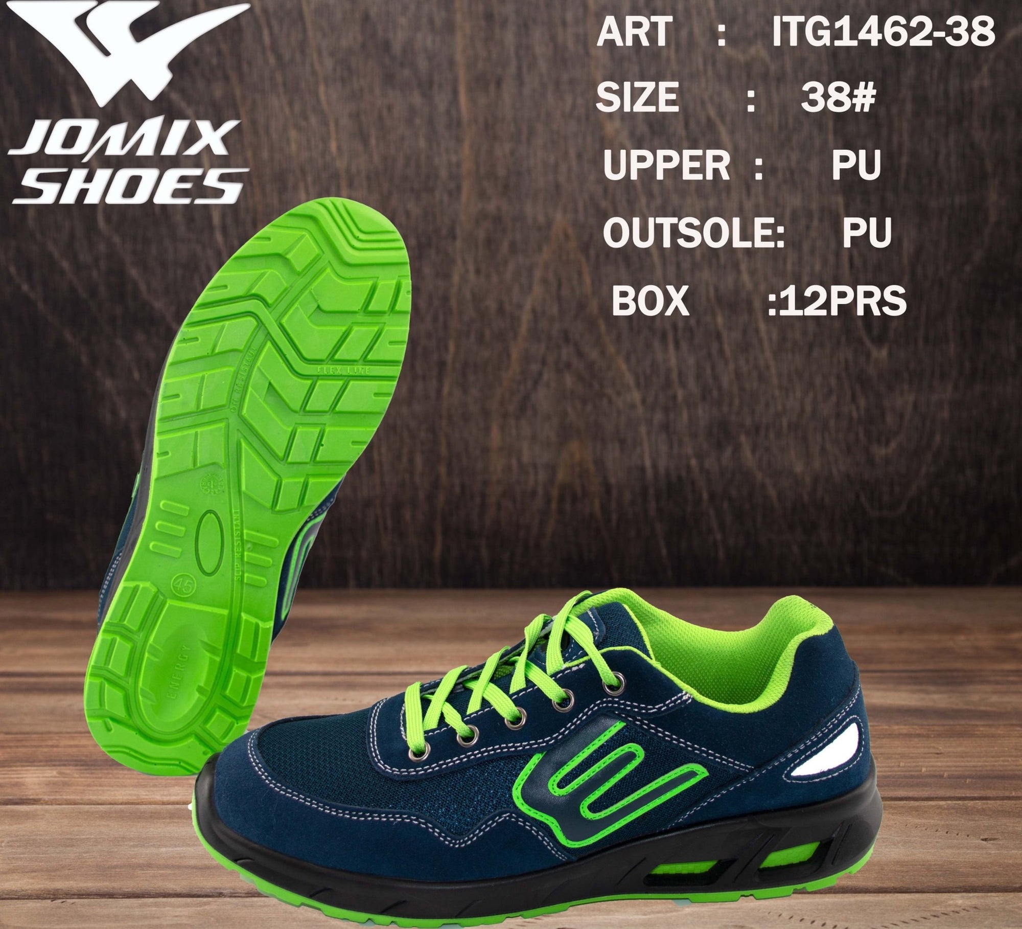 Scarpe Da Lavoro Antinfortunistica Da Uomo Jomix Shoes ITG1462 - 38 - Fornitura all'ingrosso di Scarpe Uomo da Jomix Shoes B2B