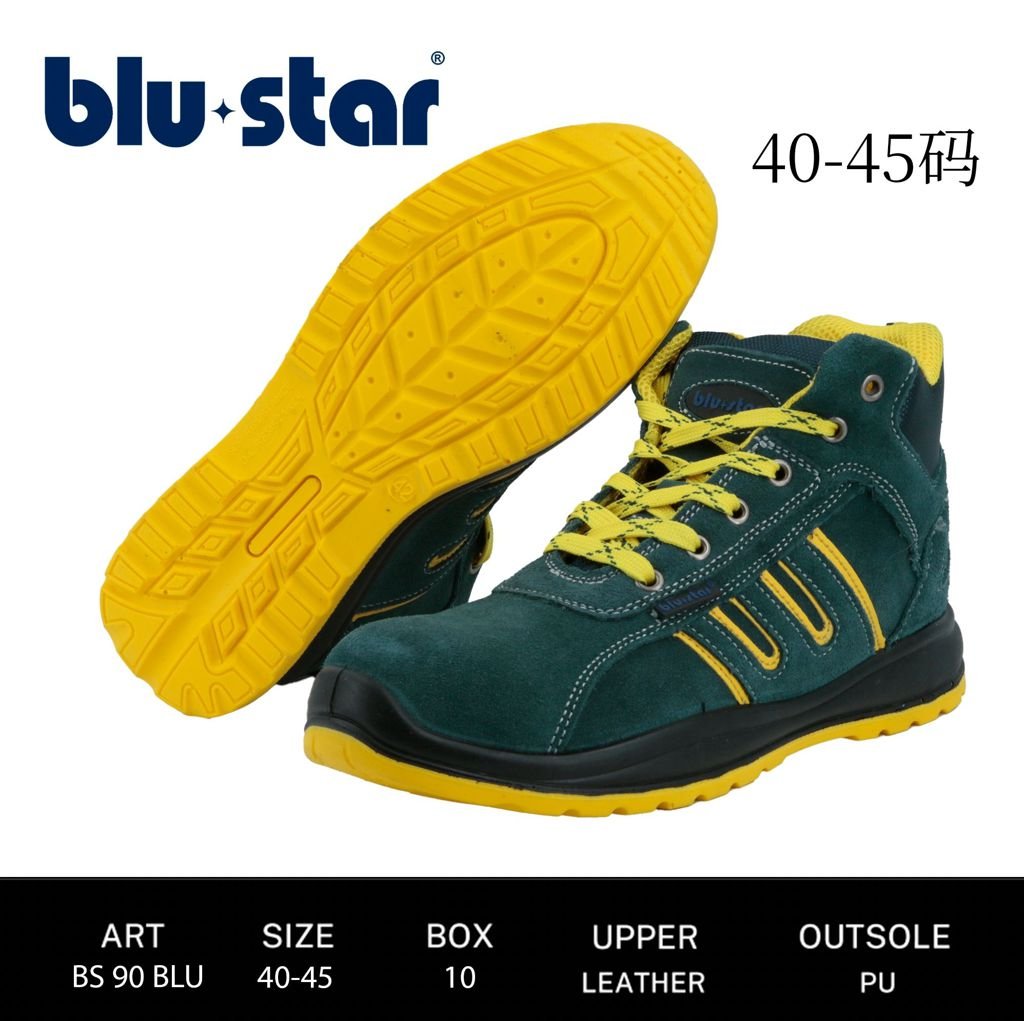 Scarpe da Lavoro BS90 BLU - GIALLO MISTO - Fornitura all'ingrosso di Scarpe Uomo da Jomix Shoes B2B