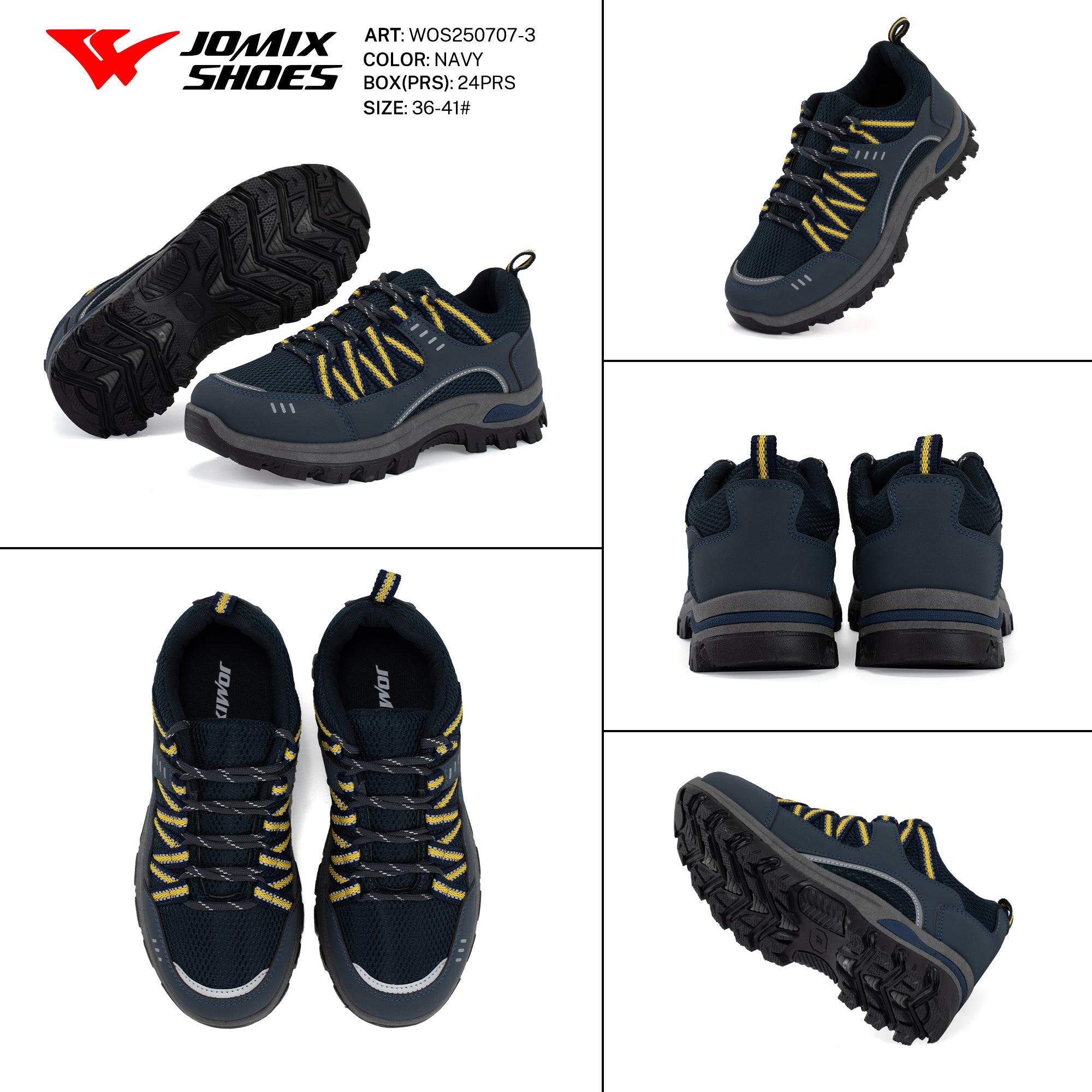 Scarpe Sportive Da Donna Wos250707 - 3 - Fornitura all'ingrosso di Scarpe Donna da Jomix Shoes B2B