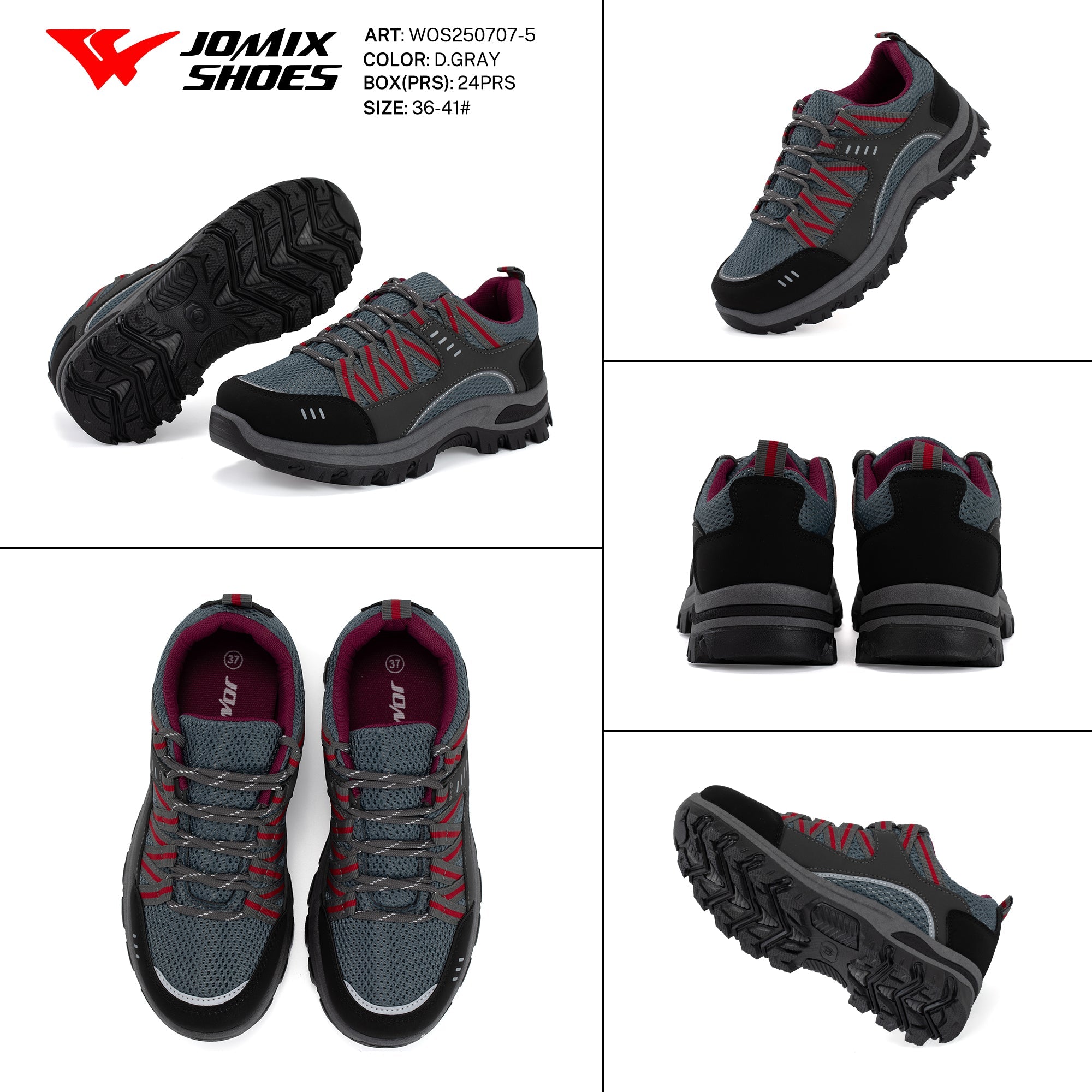 Scarpe Sportive Da Donna Wos250707 - 5 - Fornitura all'ingrosso di Scarpe Donna da Jomix Shoes B2B