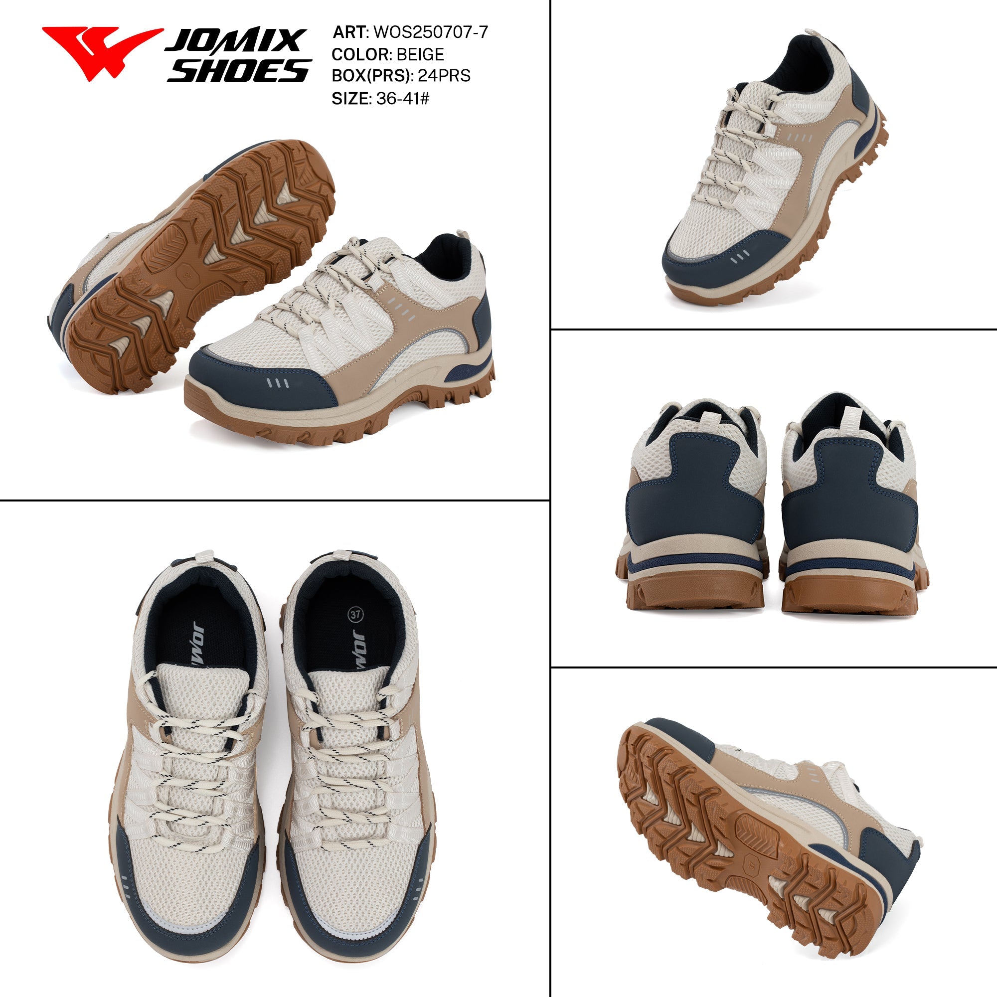 Scarpe Sportive Da Donna Wos250707 - 7 - Fornitura all'ingrosso di Scarpe Donna da Jomix Shoes B2B