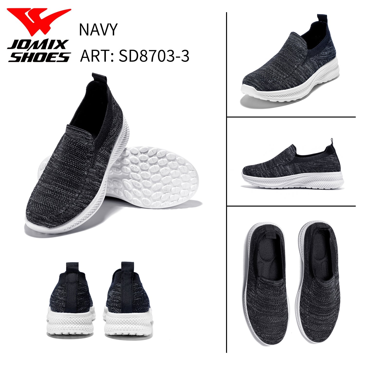 Sneakers Da Donna Jomix Shoes SD8703 - 3 - Fornitura all'ingrosso di Sneakers Donna da Jomix Shoes B2B