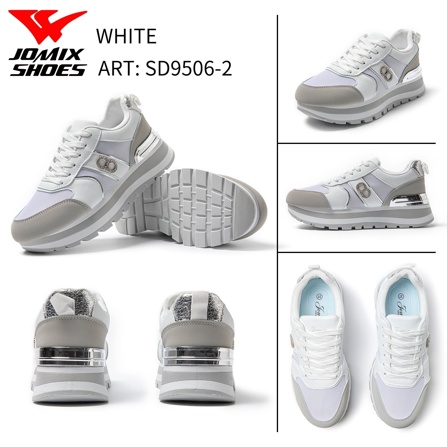 Sneakers Da Donna Jomix Shoes SD9506 - 2 - Fornitura all'ingrosso di Sneakers Donna da Jomix Shoes B2B