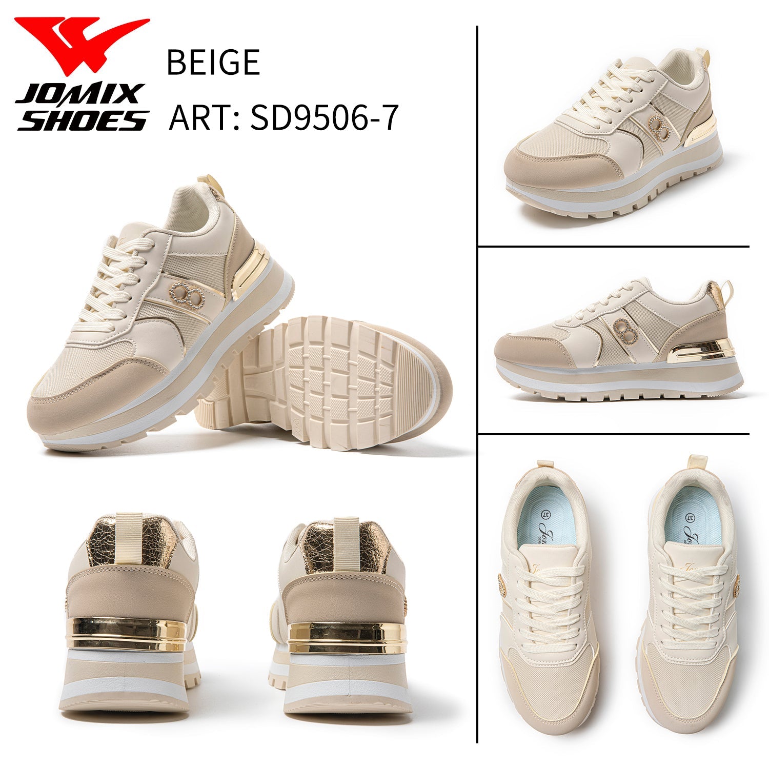 Sneakers Da Donna Jomix Shoes SD9506 - 7 - Fornitura all'ingrosso di Sneakers Donna da Jomix Shoes B2B