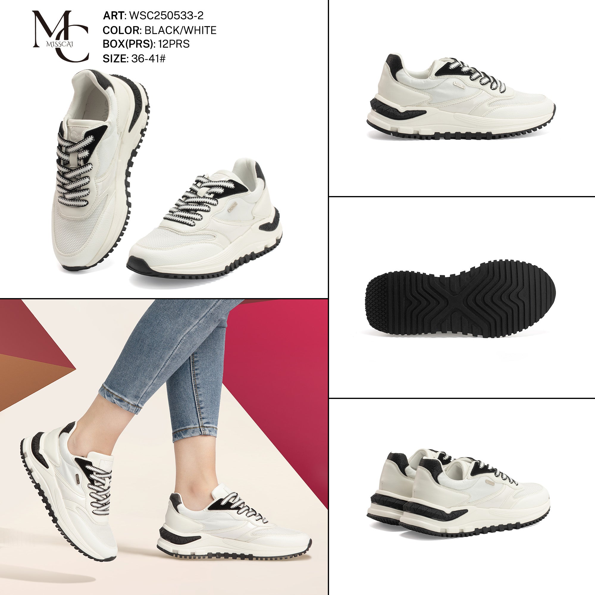Sneakers Da Donna Wsc250533 - 2 - Fornitura all'ingrosso di Infradito Donna da Jomix Shoes B2B
