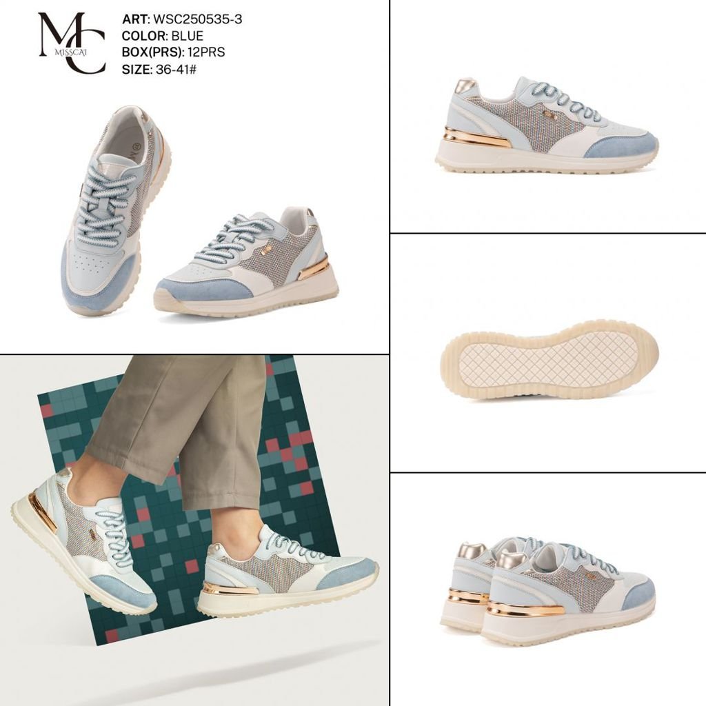 Sneakers Da Donna WSC250535 - 3 - Fornitura all'ingrosso di Sneakers Donna da Jomix Shoes B2B