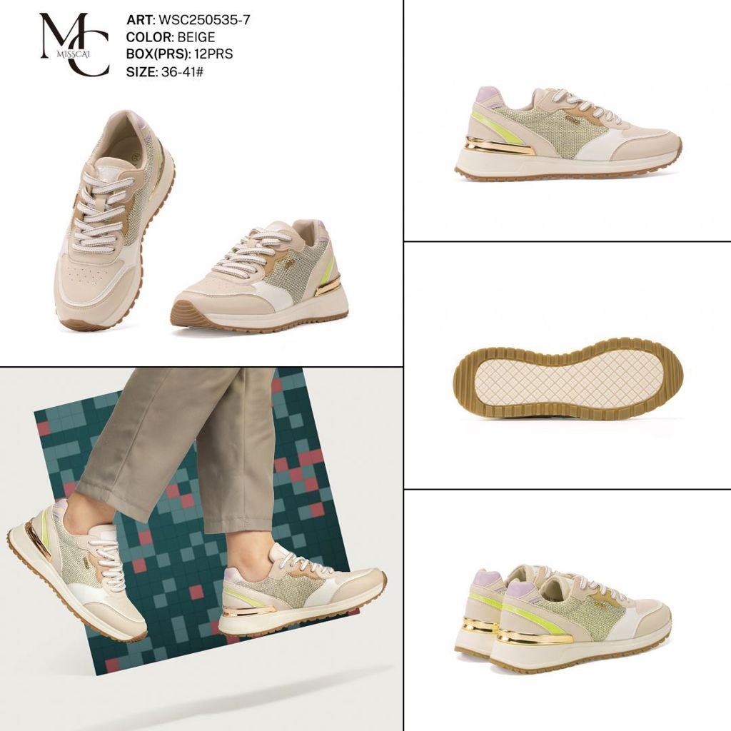 Sneakers Da Donna WSC250535 - 7 - Fornitura all'ingrosso di Sneakers Donna da Jomix Shoes B2B