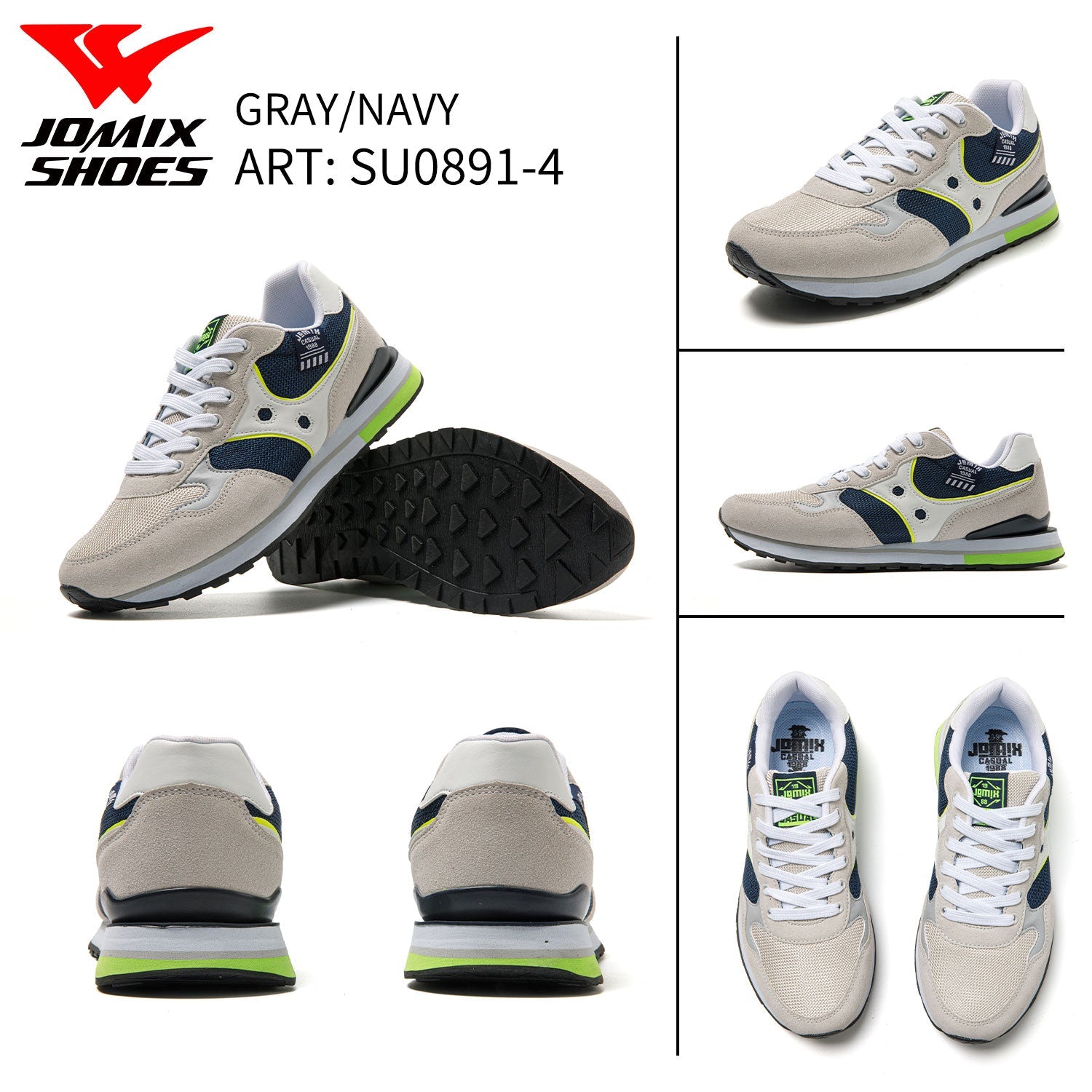 Sneakers Da Uomo Jomix Shoes Su0891 - 4 - Fornitura all'ingrosso di Sneakers Uomo da Jomix Shoes B2B