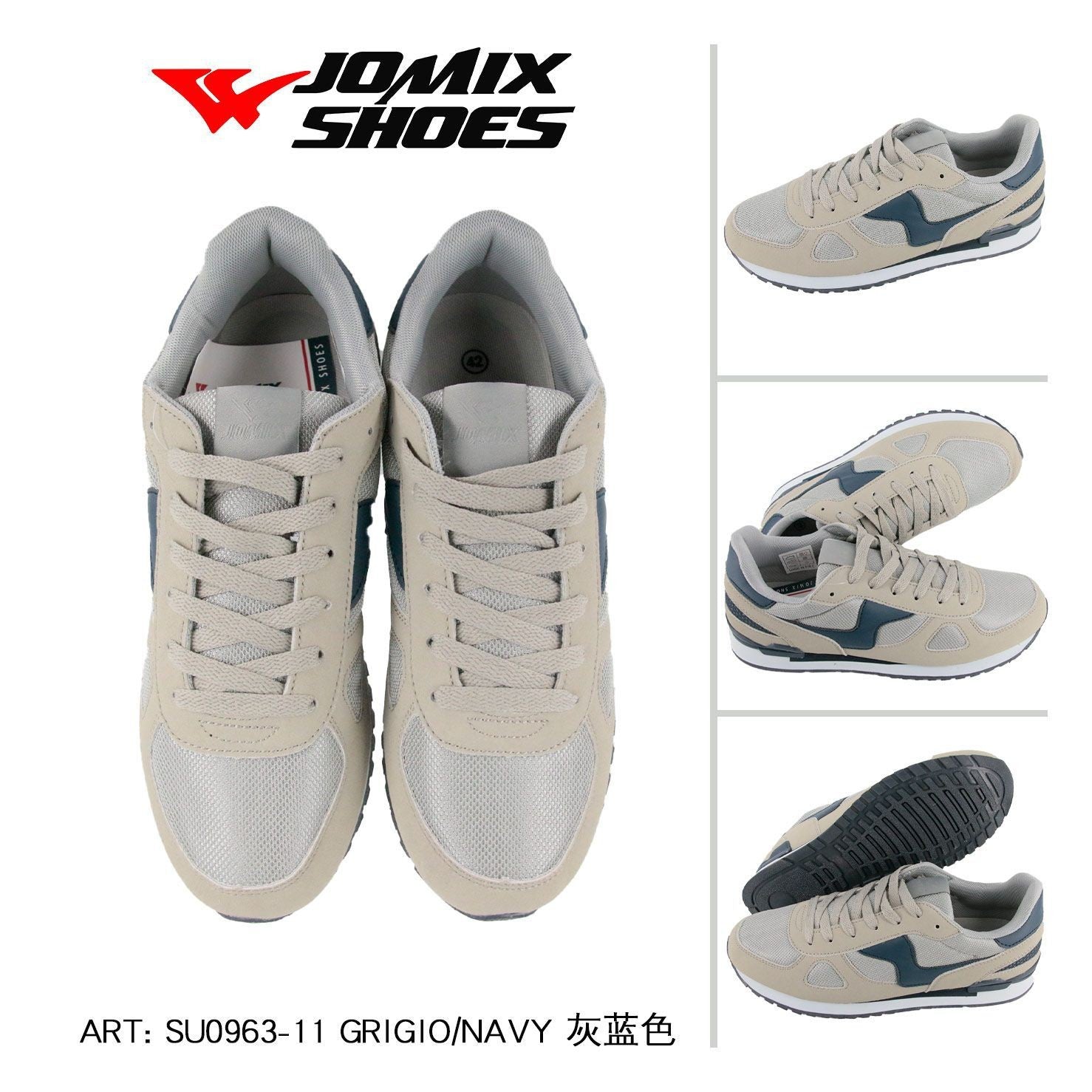 Sneakers da uomo sportive casual Jomix Shoes SU0963 - 11 - Fornitura all'ingrosso di Scarpe Uomo da Jomix Shoes B2B