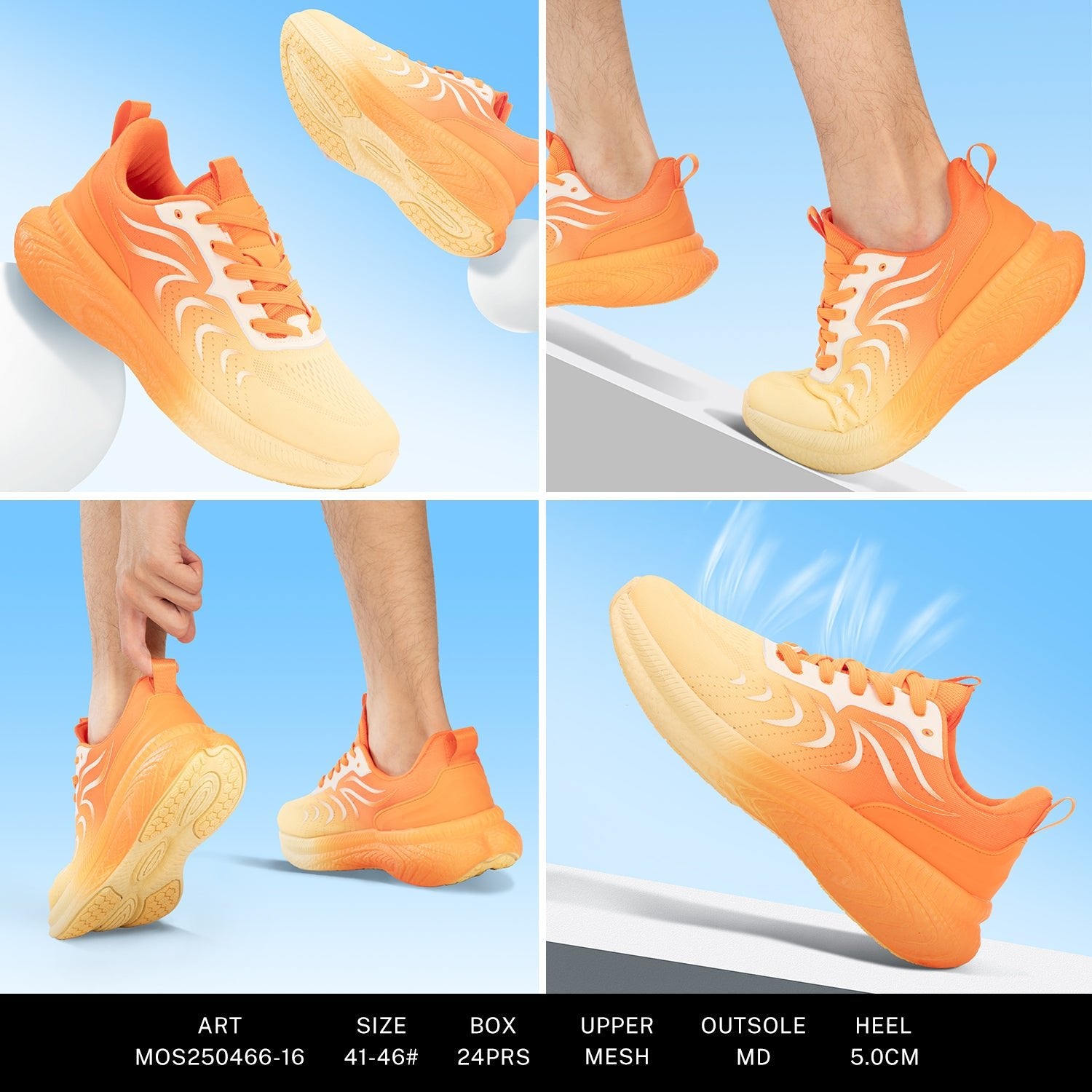 Sneakers Man Mos250466 - 16 - Fornitura all'ingrosso di infradito Uomo da Jomix Shoes B2B