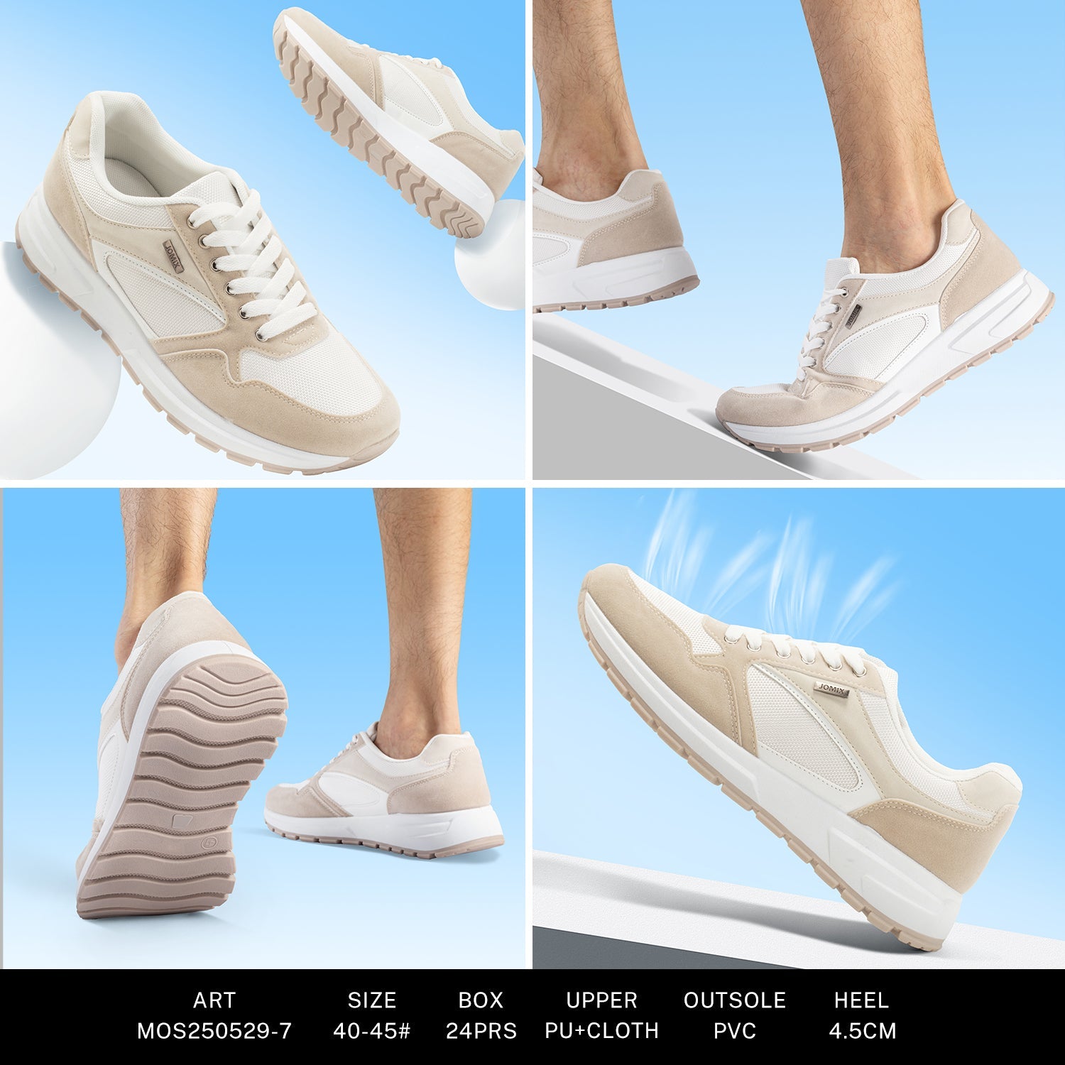 Sneakers Man Mos250529 - 7 - Fornitura all'ingrosso di Scarpe Uomo da Jomix Shoes B2B