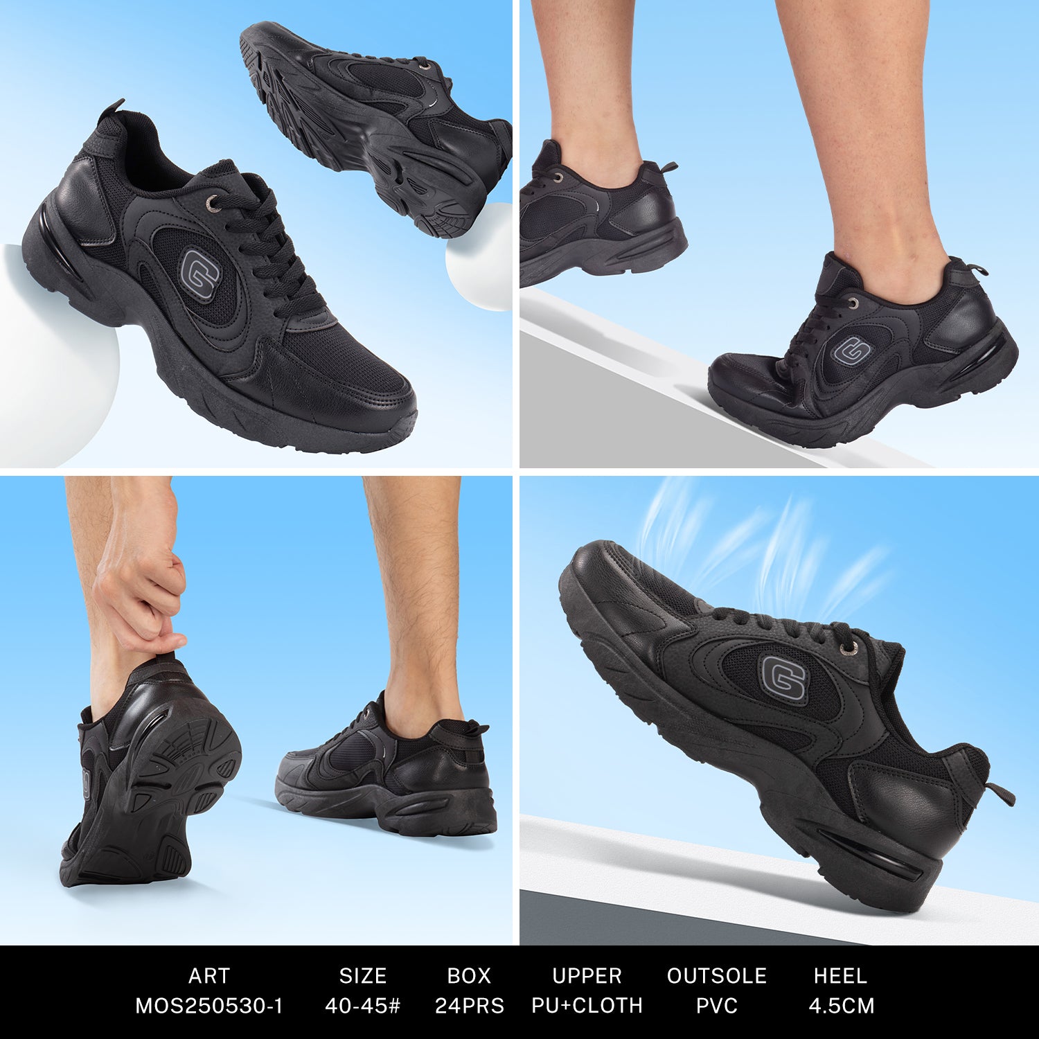 Sneakers Man Mos250530 - 1 - Fornitura all'ingrosso di Scarpe Uomo da Jomix Shoes B2B