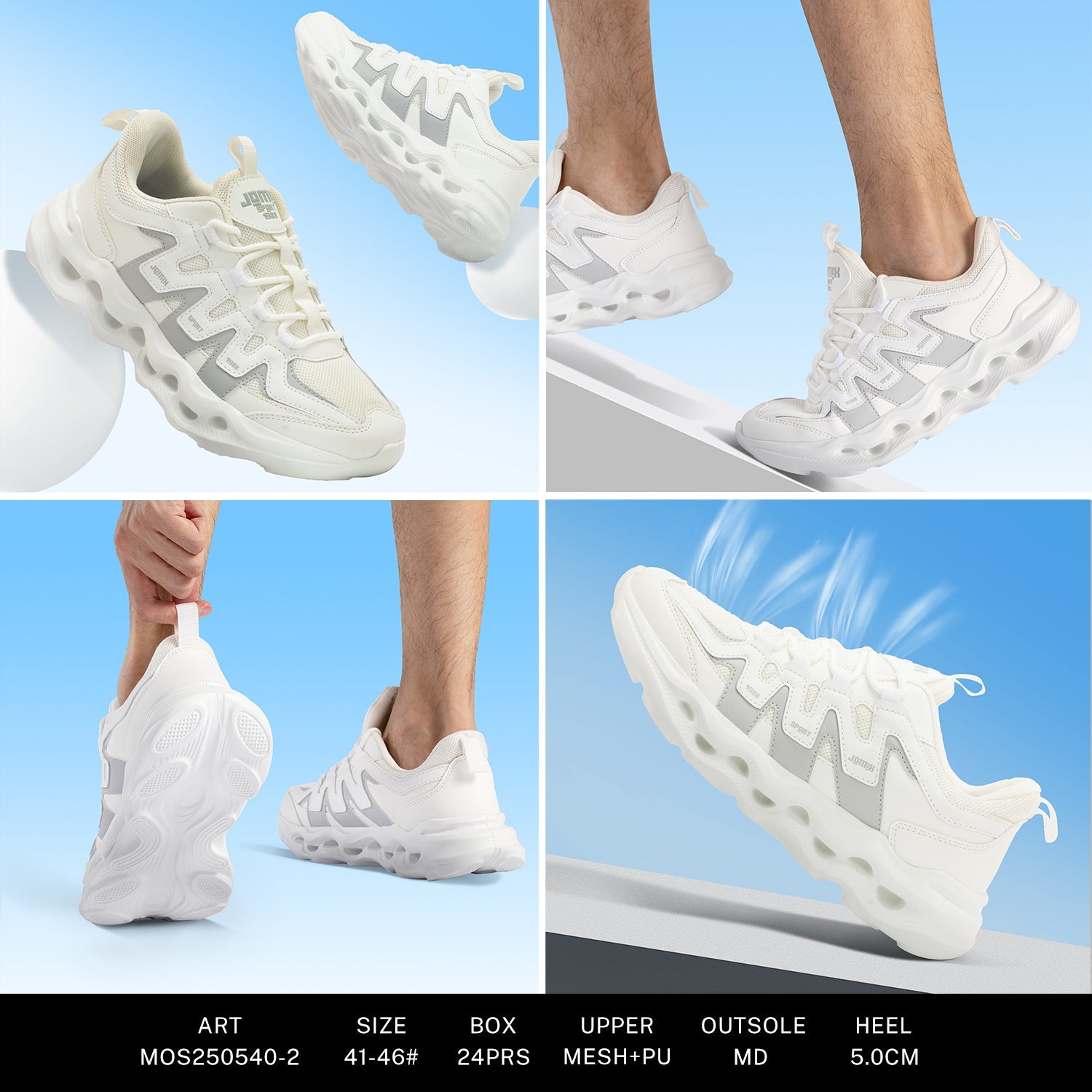 Sneakers Man Mos250540 - 2 - Fornitura all'ingrosso di Scarpe Uomo da Jomix Shoes B2B