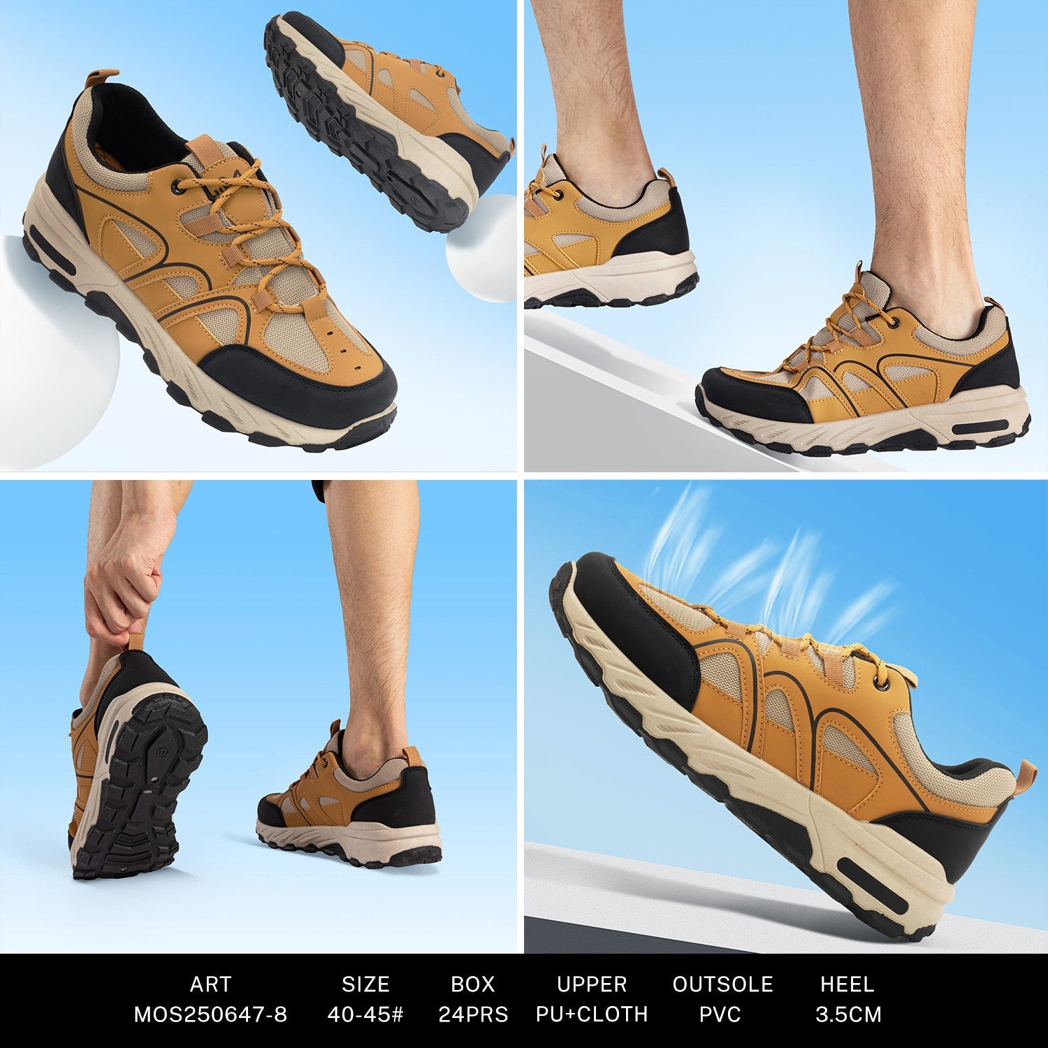 Sneakers Man Mos250647 - 8 - Fornitura all'ingrosso di Sneakers Uomo da Jomix Shoes B2B