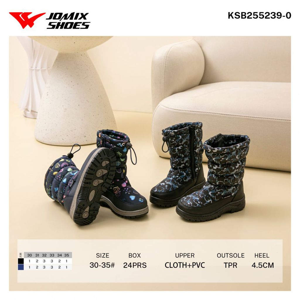 Stivali da Neve da Bambini KSB255239 - 0 - Fornitura all'ingrosso di Scarpe Bambini da Jomix Shoes B2B