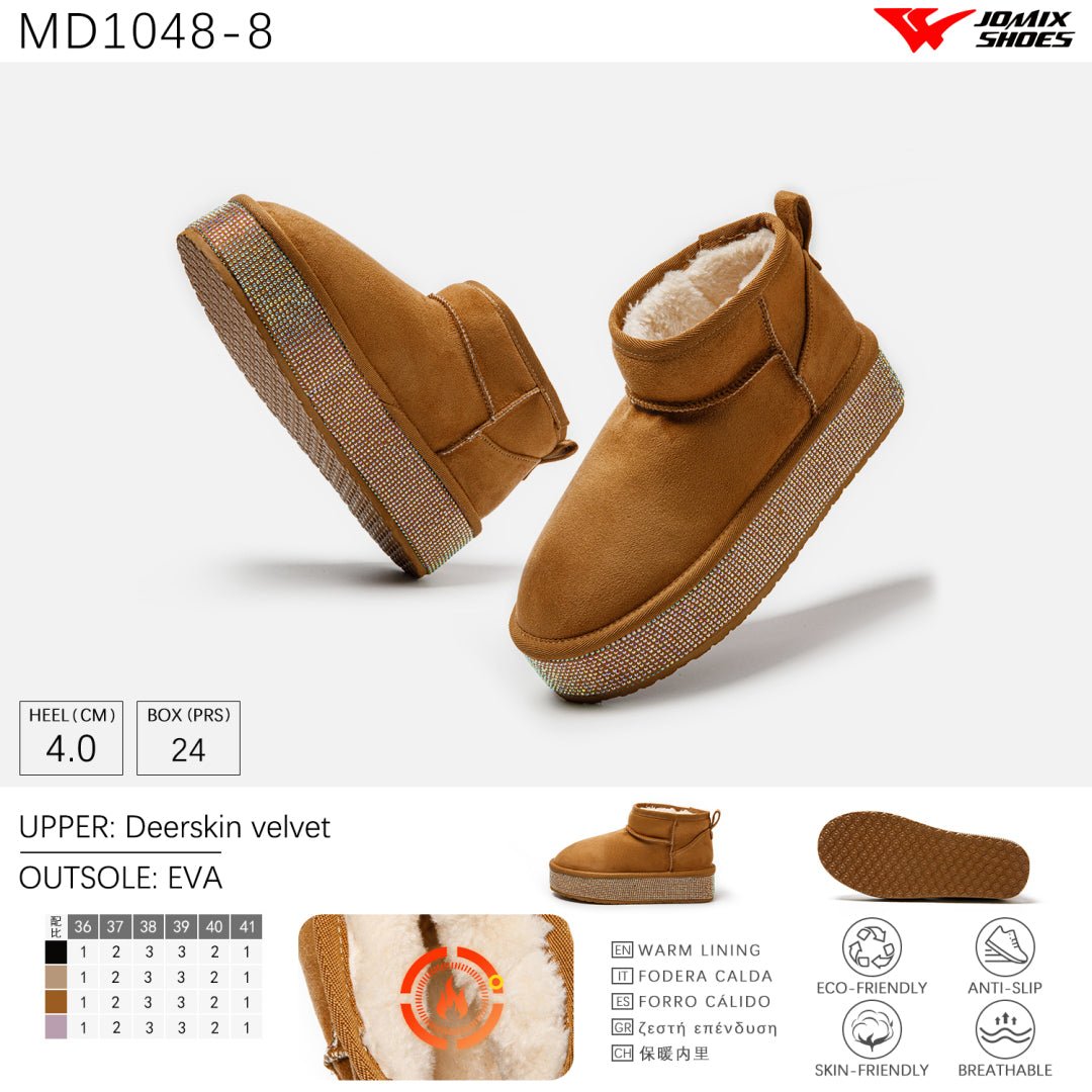 Stivali Da Neve Donna Jomix Shoes MD1048 - 8 - Fornitura all'ingrosso di Scarpe Donna da Jomix Shoes B2B