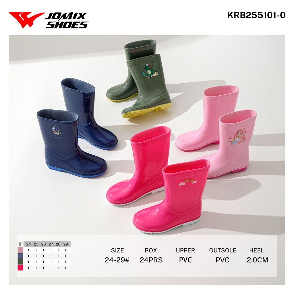 Stivali da pioggia Bambini KRB255101 - 0 - Fornitura all'ingrosso di Scarpe Bambini da Jomix Shoes B2B