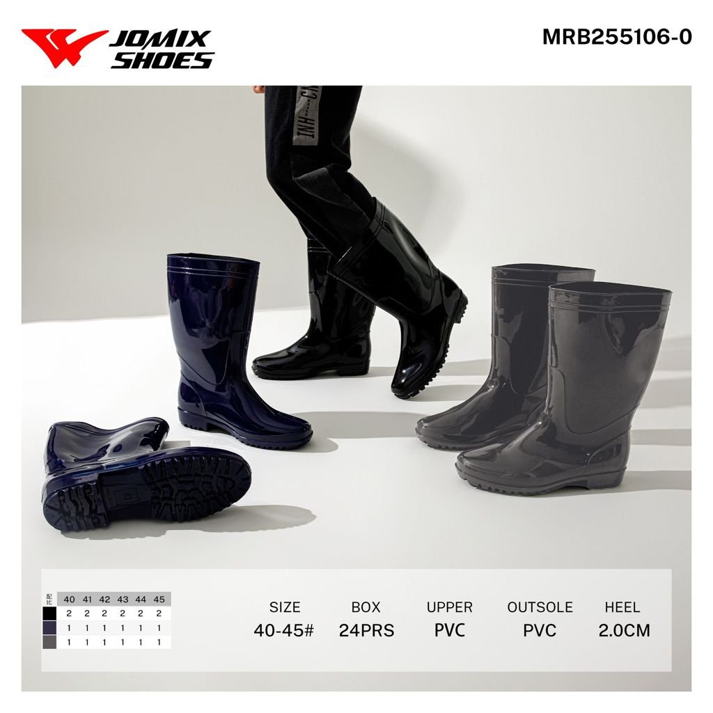 Stivali da pioggia Uomo MRB255106 - 0 - Fornitura all'ingrosso di Scarpe Uomo da Jomix Shoes B2B