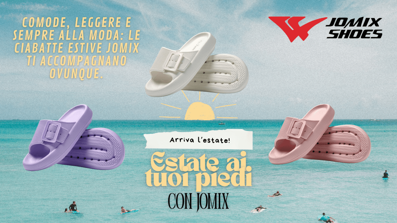 Le Ciabatte Estive Jomix: Comfort e Stile per l’Estate ☀️ - Jomix Shoes B2B