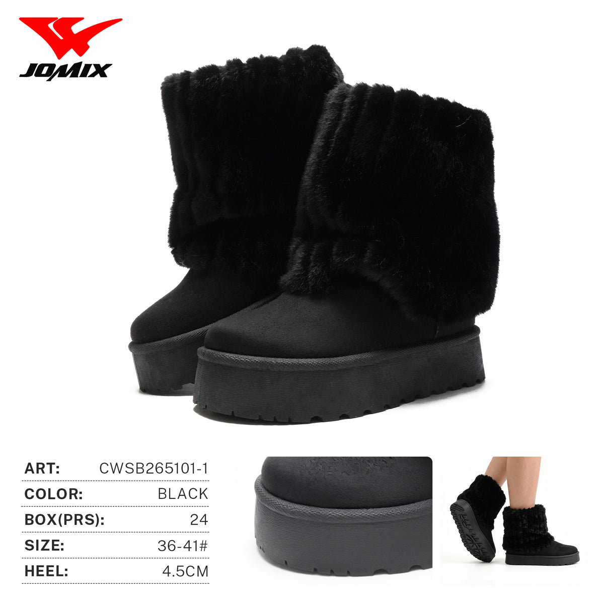 Stivale Da Neve Da Donna CWSB265101-1