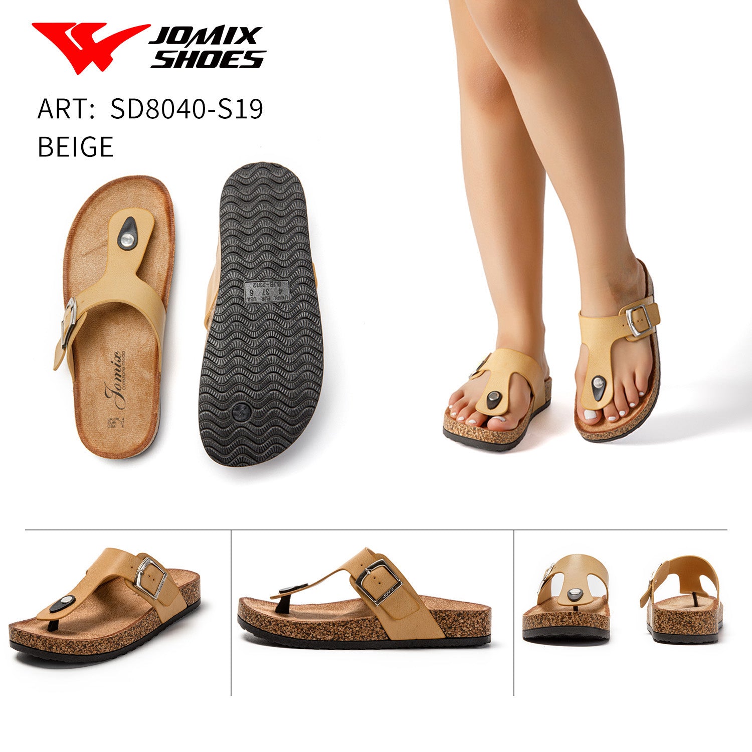 Sandali da donna Jomix Shoes Sd8040 - S19 - Fornitura all'ingrosso di Sandali Donna da Jomix Shoes B2B