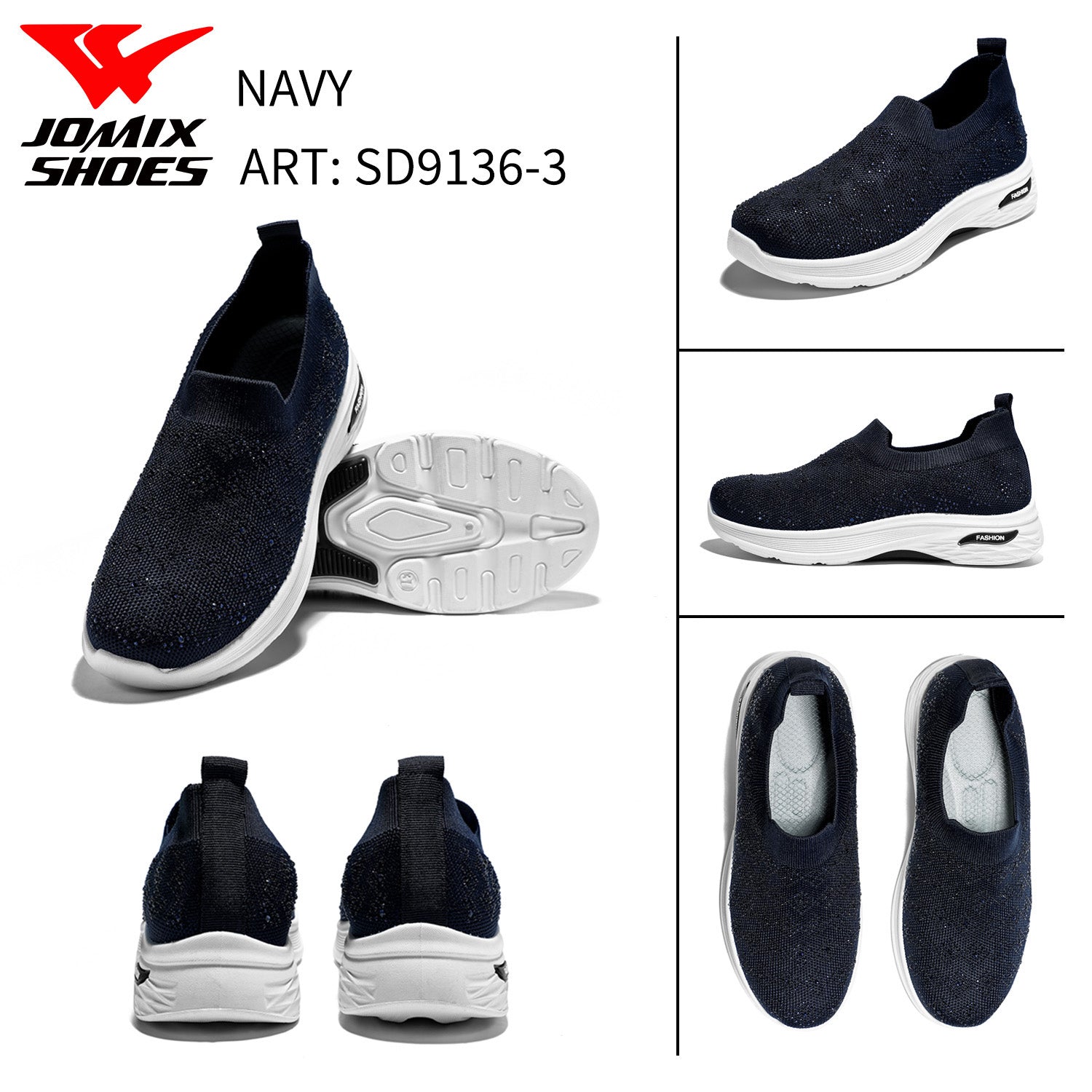 Scarpe Casual Da Donna Jomix Shoes SD9136 - 3 - Fornitura all'ingrosso di Sneakers Donna da Jomix Shoes B2B