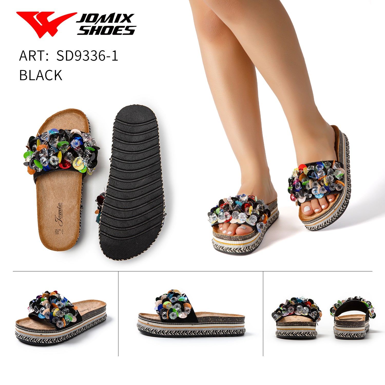 Sandali da donna Jomix Shoes Sd9336 - 1 - Fornitura all'ingrosso di Sandali Donna da Jomix Shoes B2B