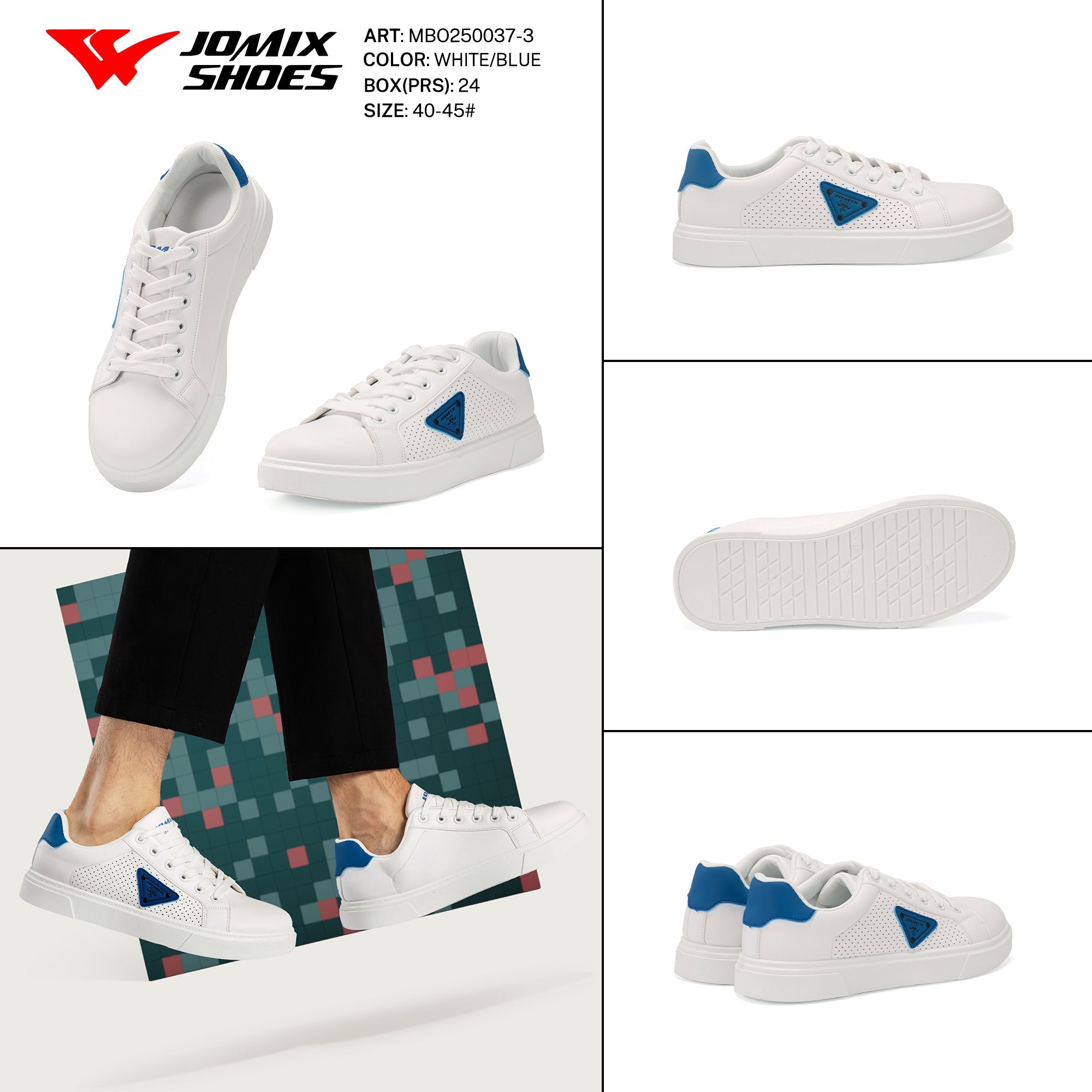 Casual Shoes Man Mbo250037 - 3 - Fornitura all'ingrosso di Sneakers uomo da Jomix Shoes B2B