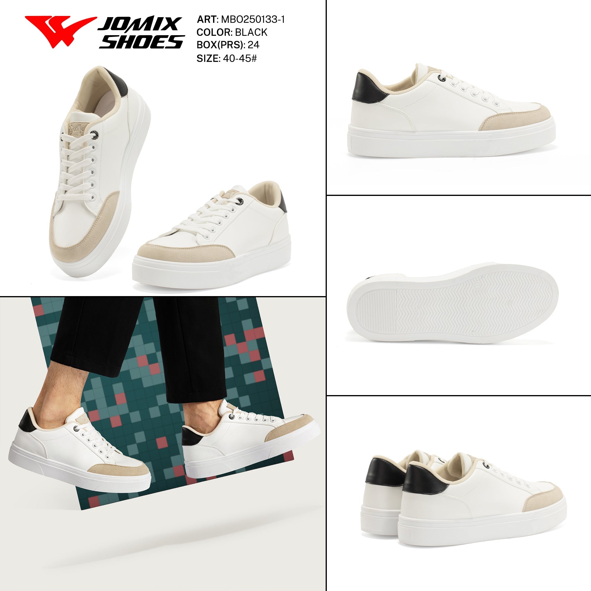 Casual Shoes Man Mbo250133 - 1 - Fornitura all'ingrosso di Sneakers uomo da Jomix Shoes B2B