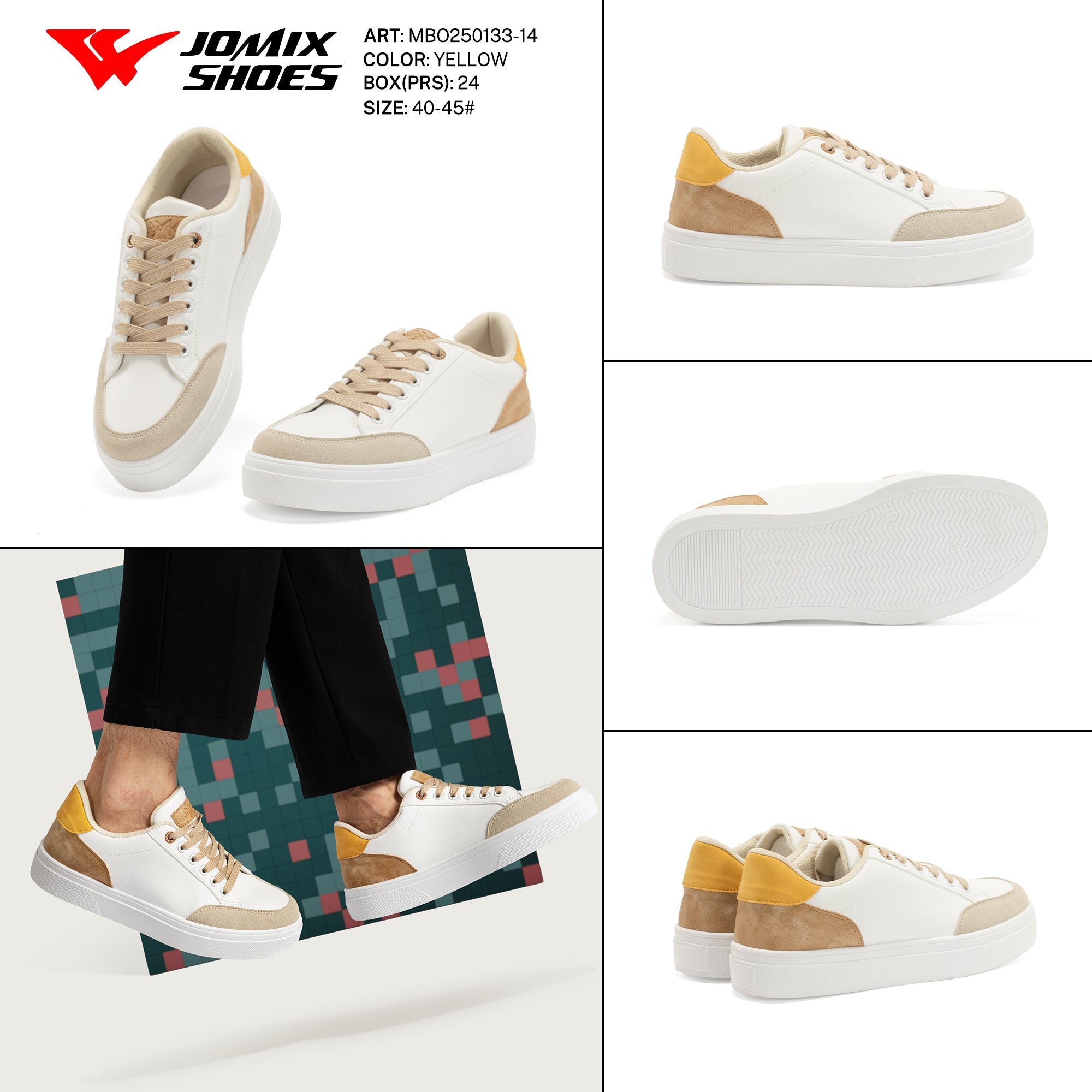 Casual Shoes Man Mbo250133 - 14 - Fornitura all'ingrosso di Sneakers uomo da Jomix Shoes B2B