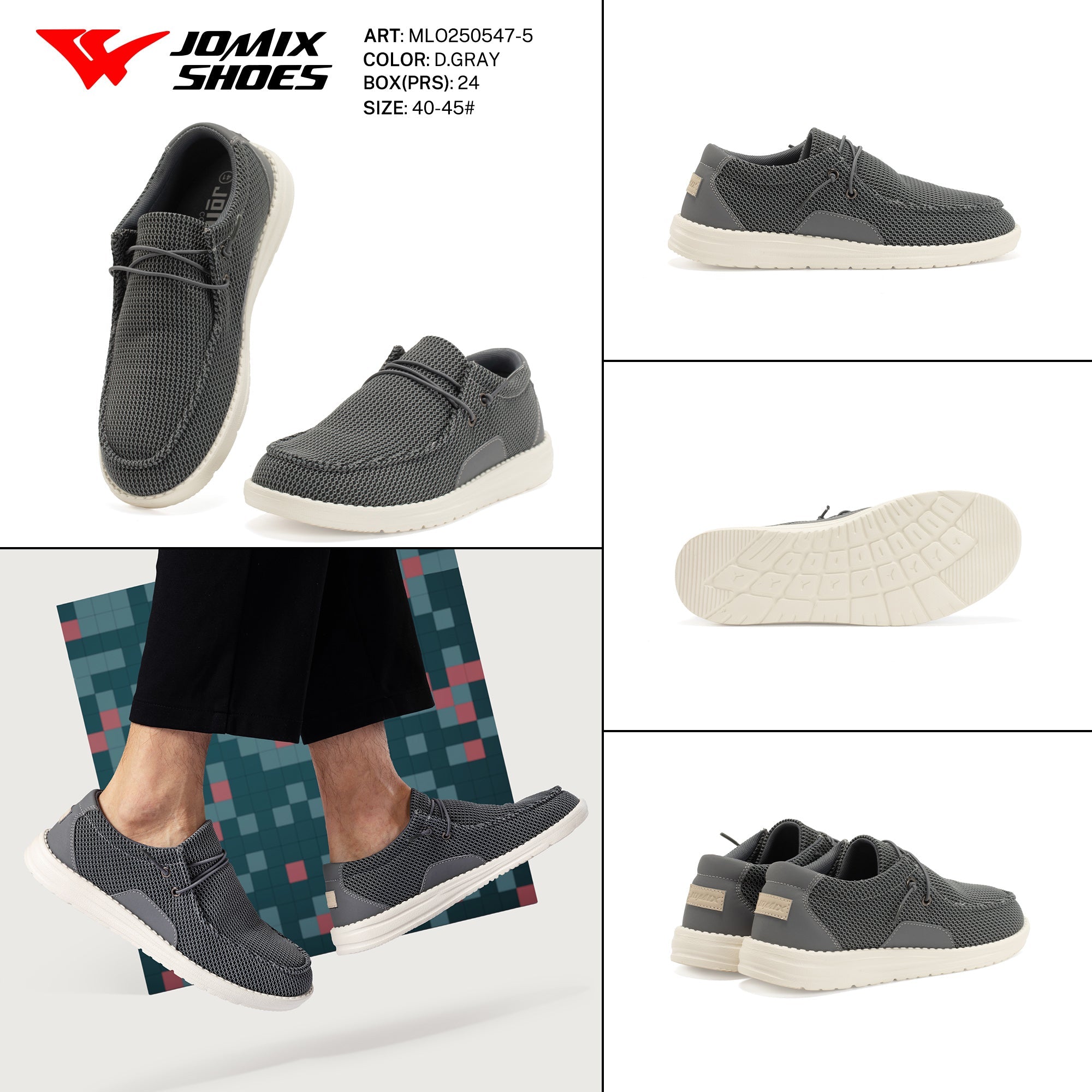 Casual Shoes Man Mlo250547 - 5 - Fornitura all'ingrosso di Sneakers uomo da Jomix Shoes B2B