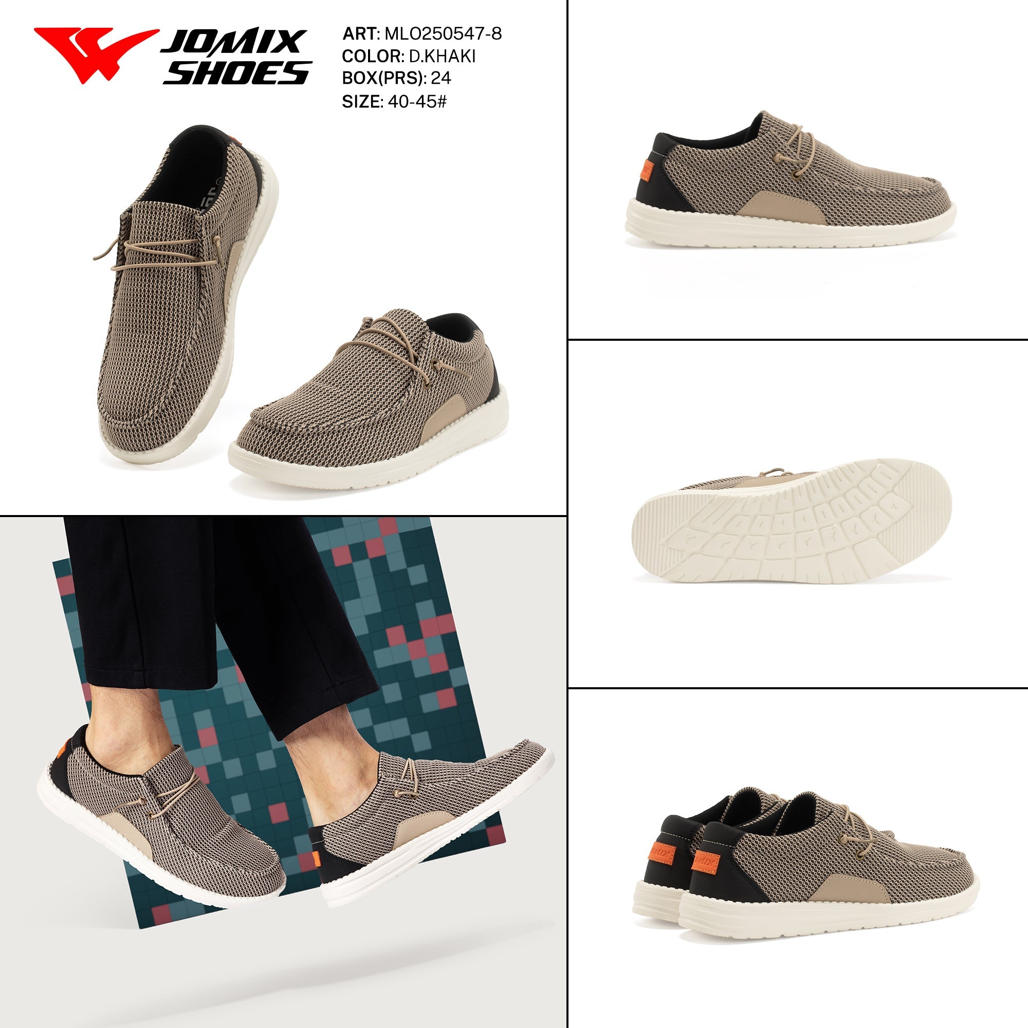 Casual Shoes Man Mlo250547 - 8 - Fornitura all'ingrosso di Sneakers uomo da Jomix Shoes B2B