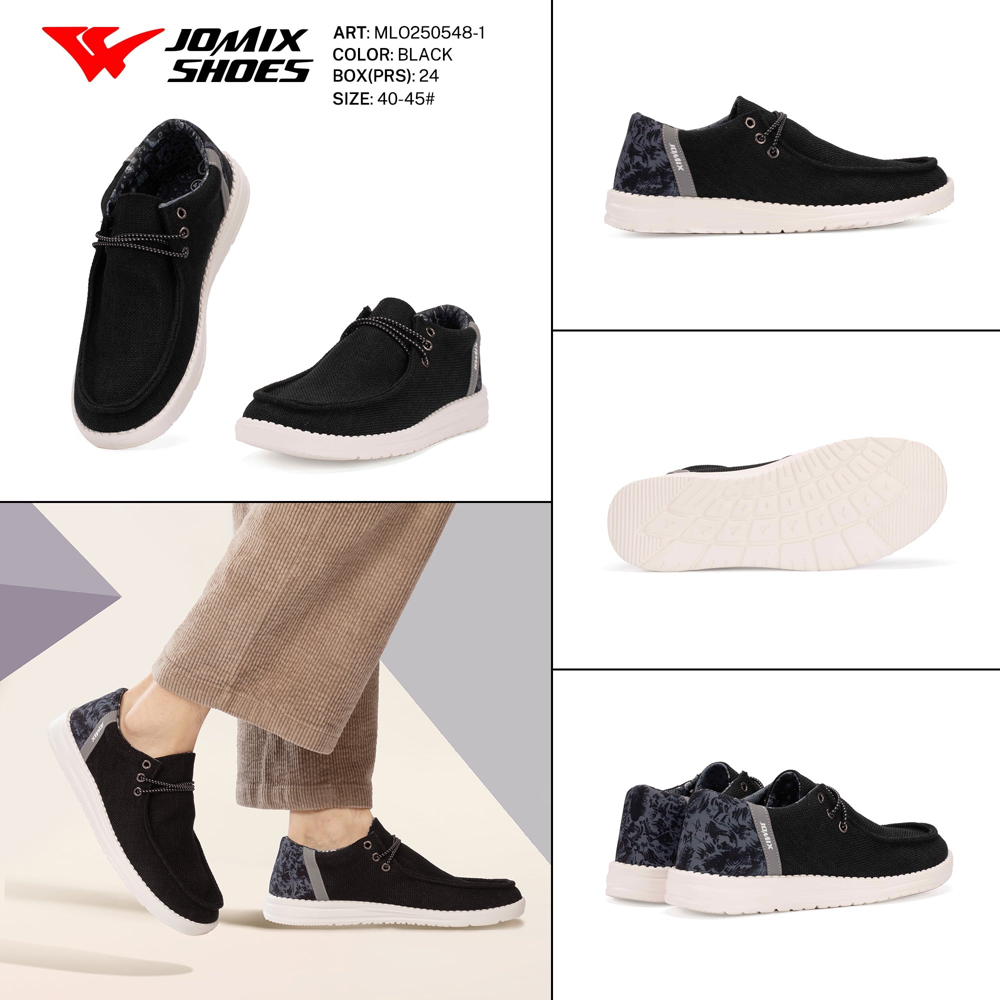 Casual Shoes Man Mlo250548 - 1 - Fornitura all'ingrosso di Scarpe Uomo da Jomix Shoes B2B