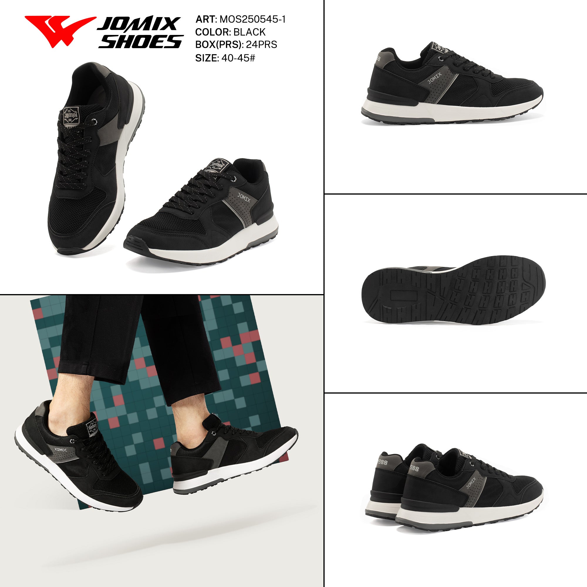 Casual Shoes Man Mos250545 - 1 - Fornitura all'ingrosso di Scarpe Uomo da Jomix Shoes B2B