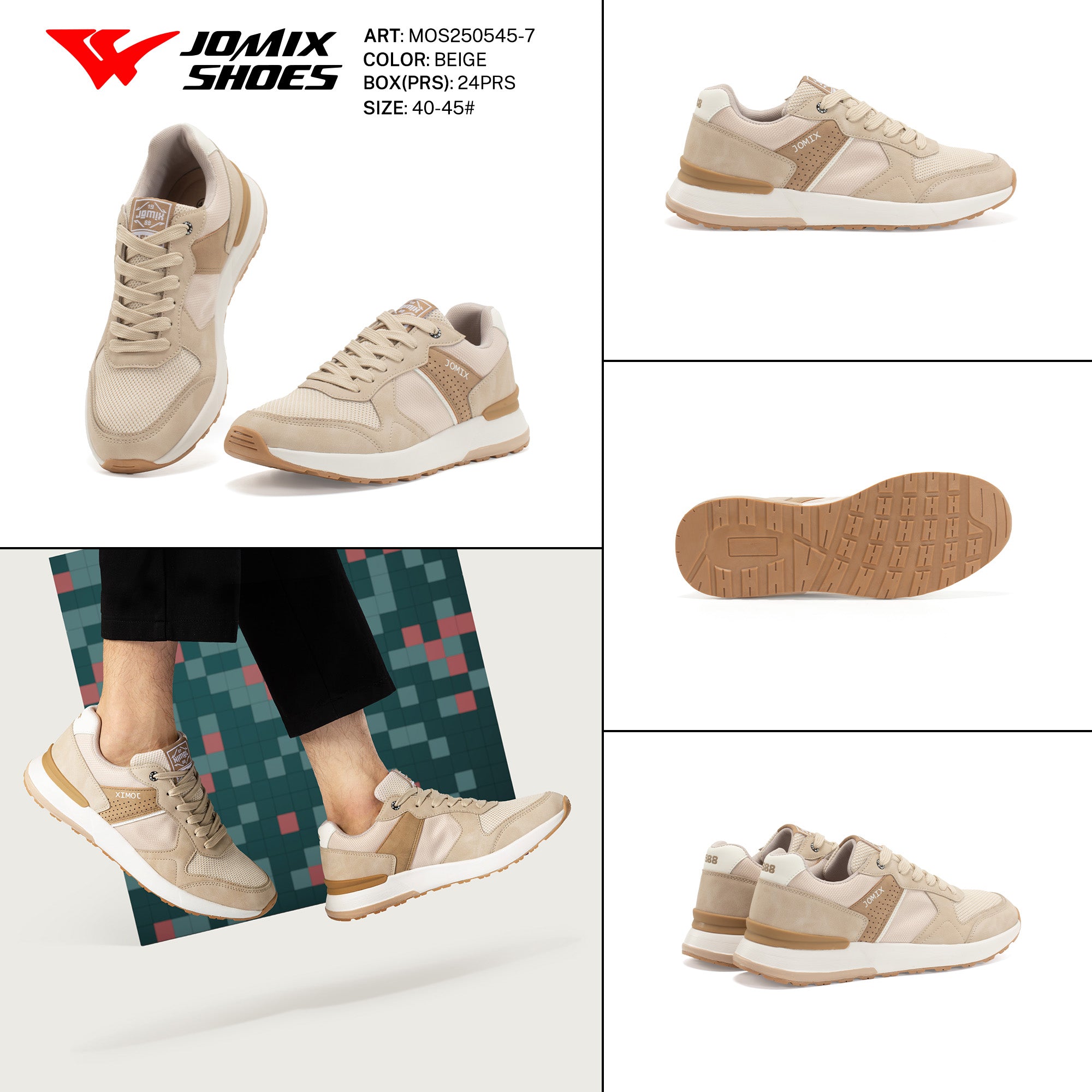 Casual Shoes Man Mos250545 - 7 - Fornitura all'ingrosso di Scarpe Uomo da Jomix Shoes B2B