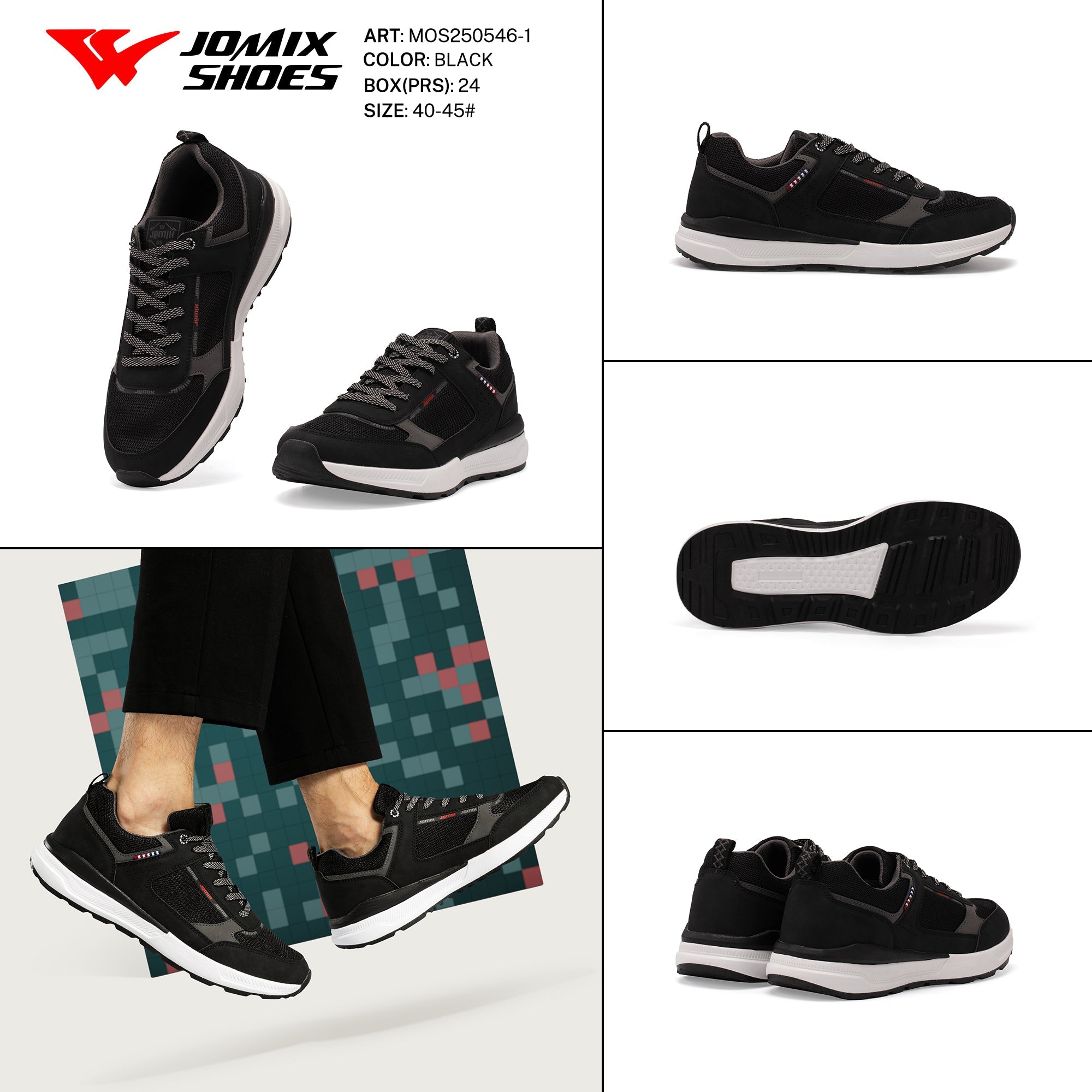 Casual Shoes Man Mos250546 - 1 - Fornitura all'ingrosso di Scarpe Uomo da Jomix Shoes B2B