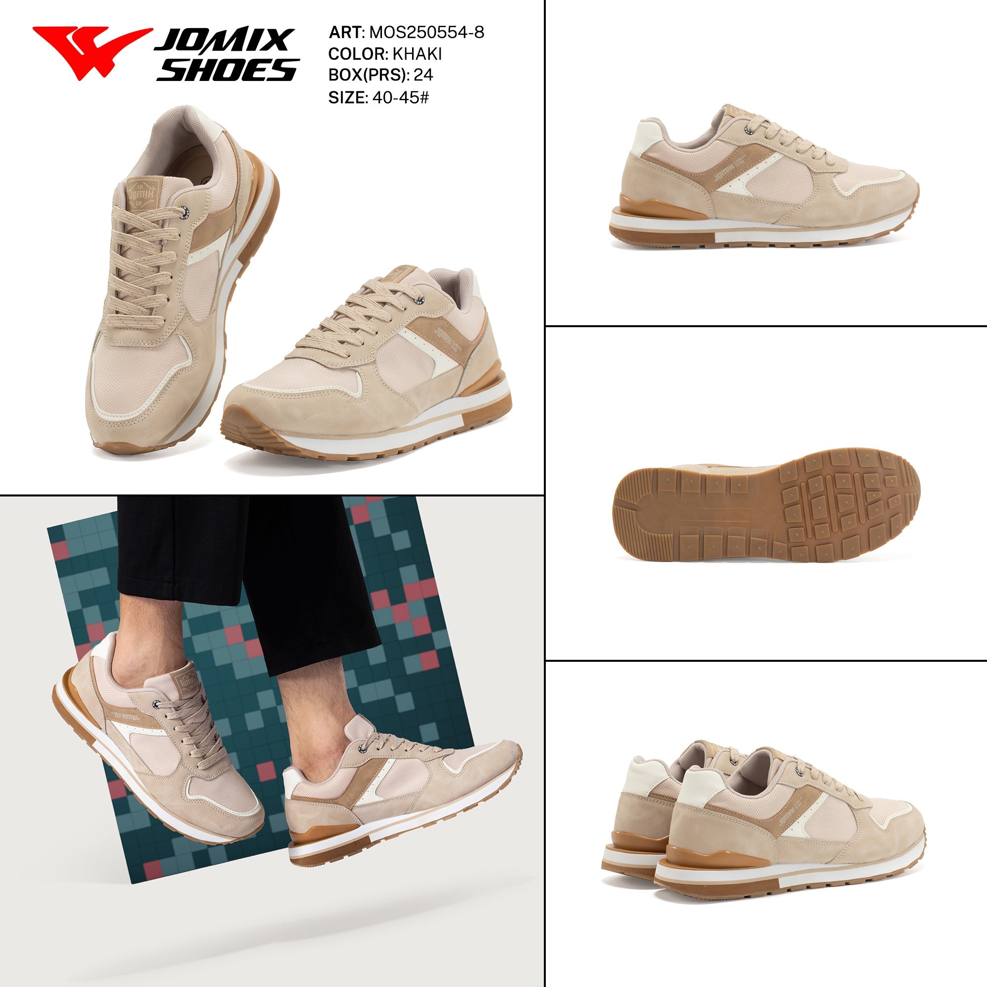 Casual Shoes Man Mos250554 - 8 - Fornitura all'ingrosso di Scarpe Uomo da Jomix Shoes B2B