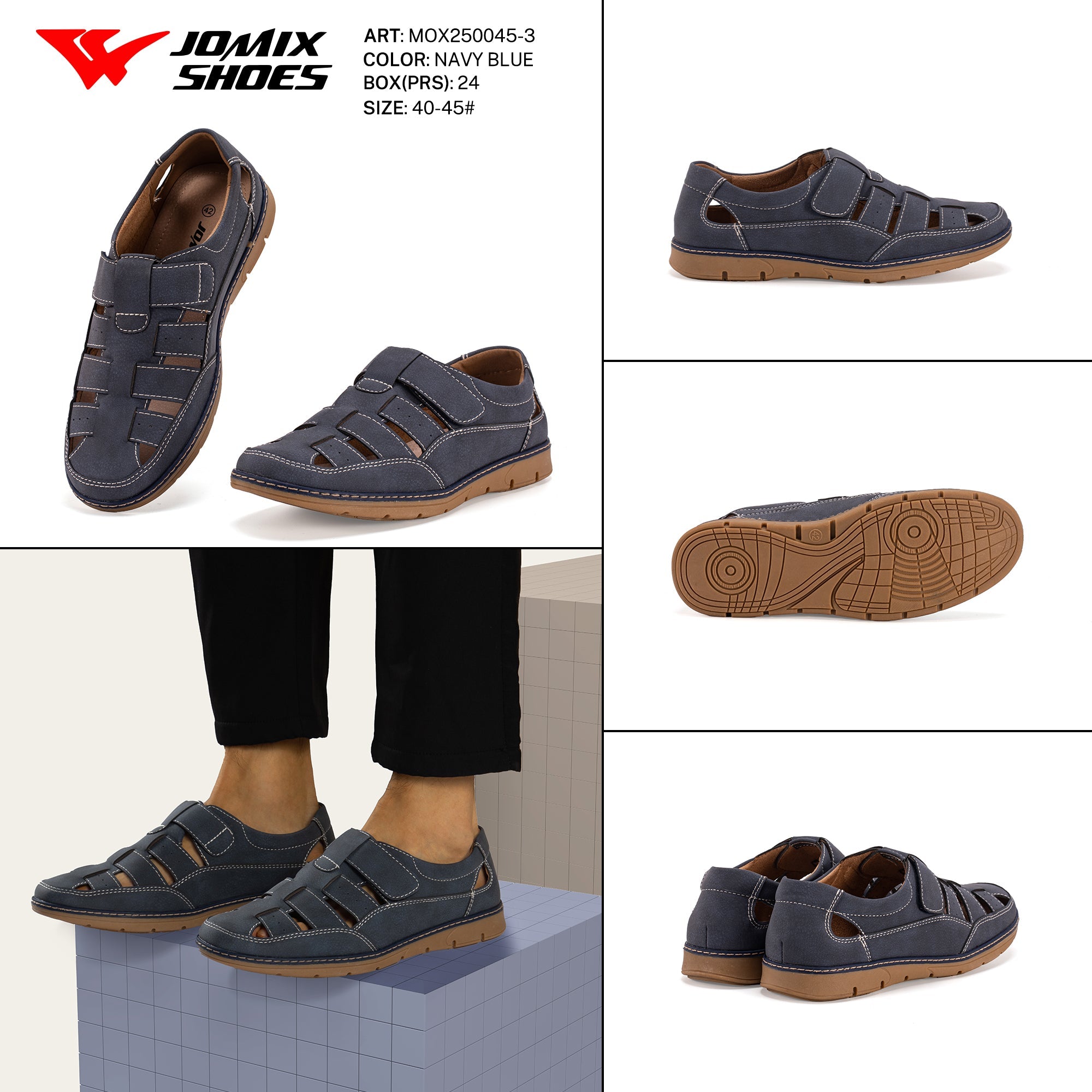 Casual Shoes Man Mox250045 - 3 - Fornitura all'ingrosso di Sneakers uomo da Jomix Shoes B2B