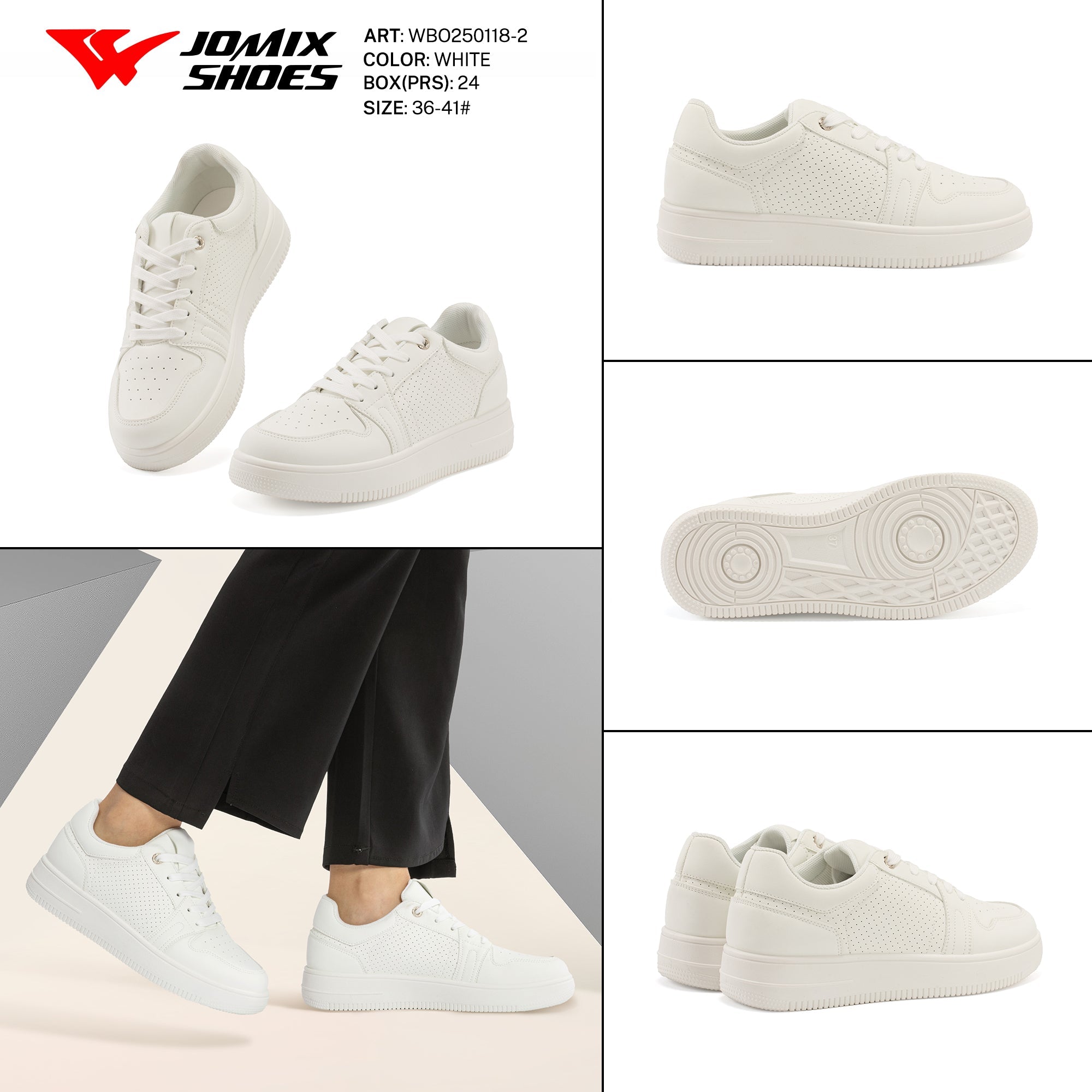 Casual Shoes Woman Wbo250118 - 2 - Fornitura all'ingrosso di Sneakers Donna da Jomix Shoes B2B