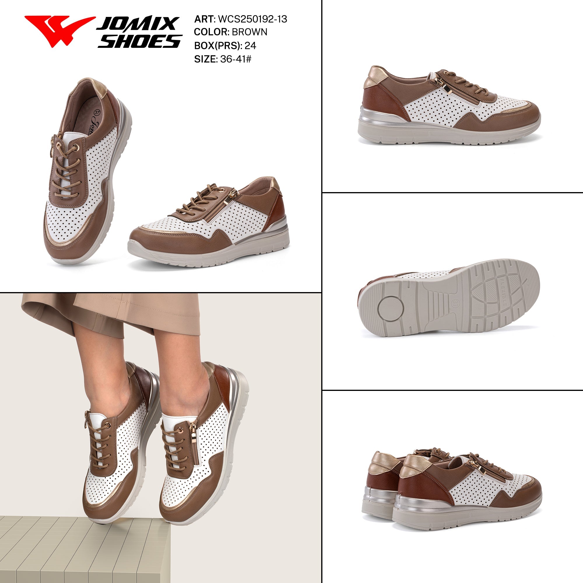Casual Shoes Woman Wcs250192 - 13 - Fornitura all&#39;ingrosso di Sneakers Donna da Jomix Shoes B2B