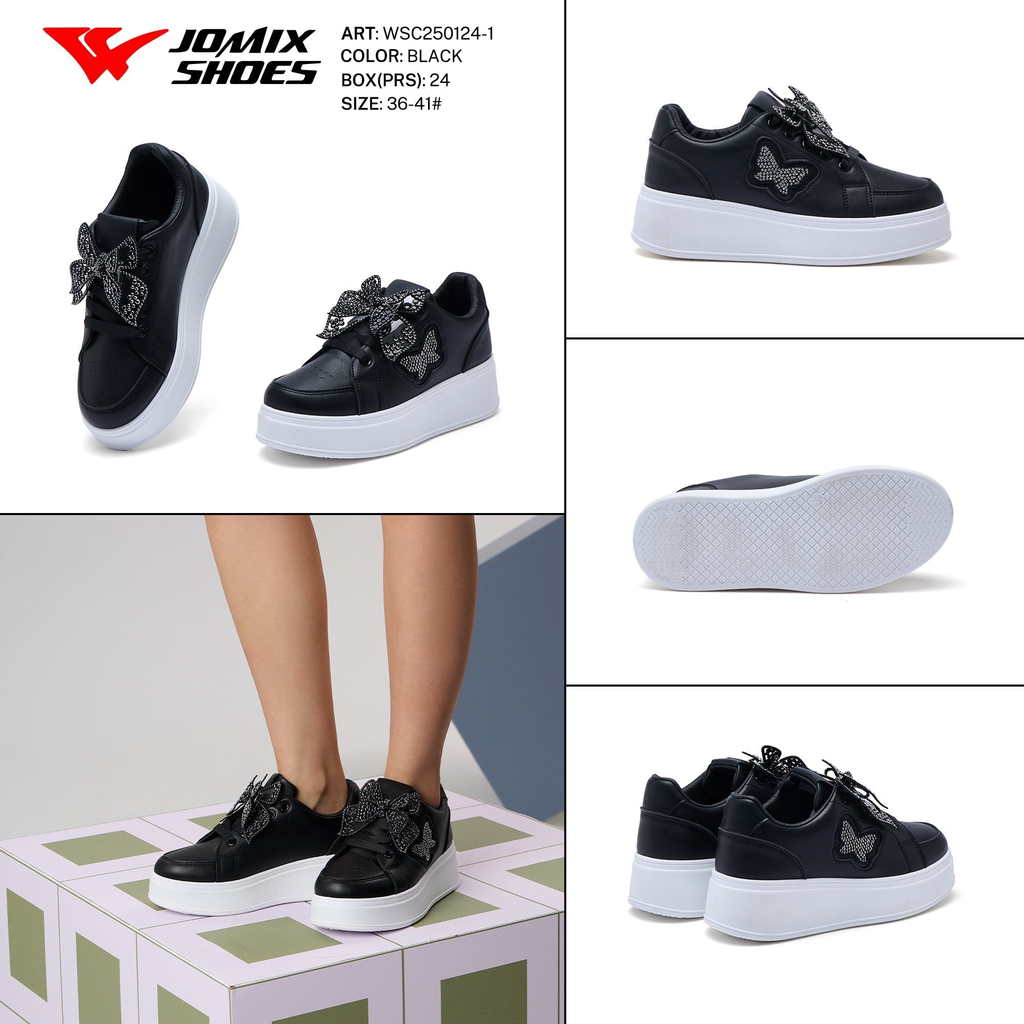 Casual Shoes Woman Wsc250124 - 1 - Fornitura all'ingrosso di Sneakers Donna da Jomix Shoes B2B