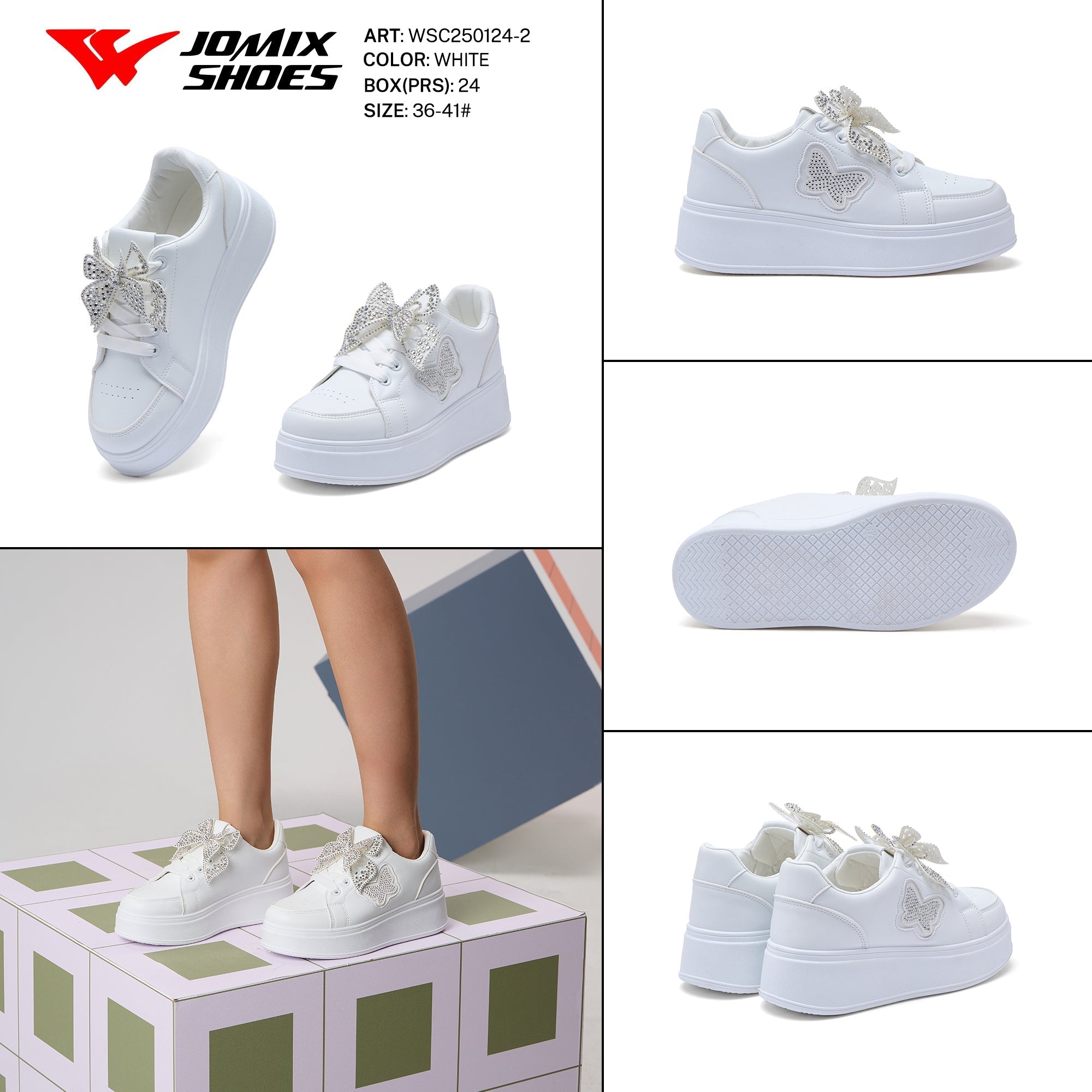 Casual Shoes Woman Wsc250124 - 2 - Fornitura all'ingrosso di Sneakers Donna da Jomix Shoes B2B
