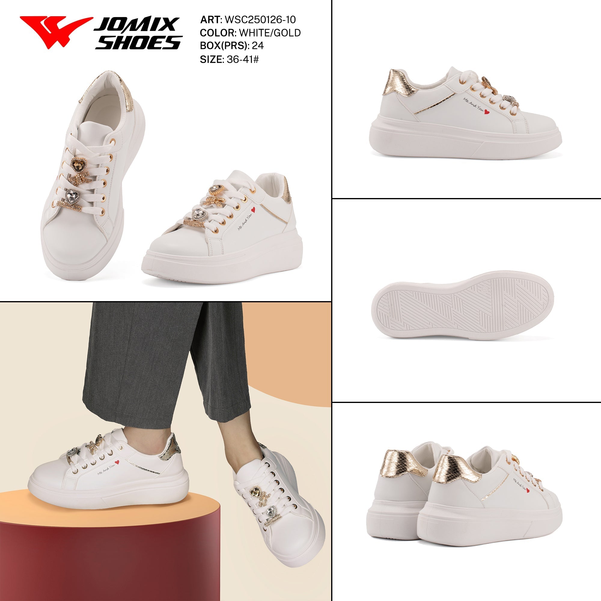 Casual Shoes Woman Wsc250126 - 10 - Fornitura all'ingrosso di Sneakers Donna da Jomix Shoes B2B