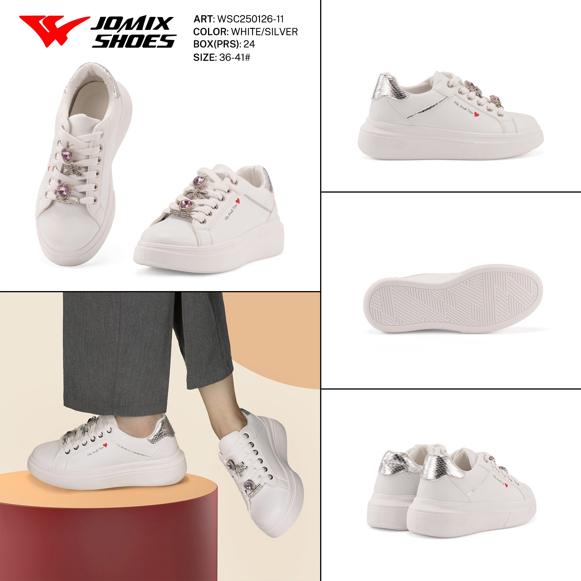 Casual Shoes Woman Wsc250126 - 11 - Fornitura all'ingrosso di Sneakers Donna da Jomix Shoes B2B