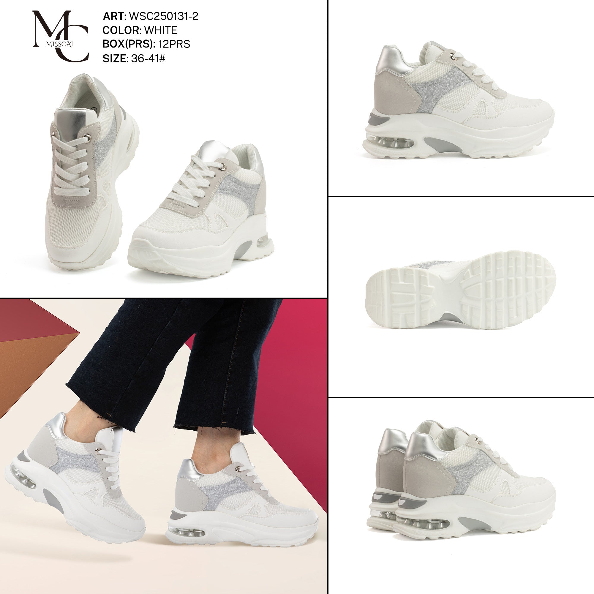 Casual Shoes Woman Wsc250131 - 2 - Fornitura all'ingrosso di Sneakers Donna da Jomix Shoes B2B