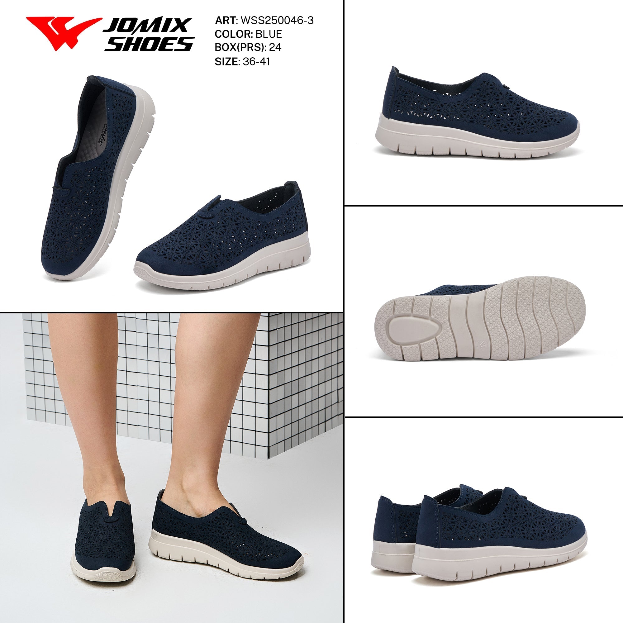 Casual Shoes Woman Wss250046 - 3 - Fornitura all'ingrosso di Sneakers Donna da Jomix Shoes B2B