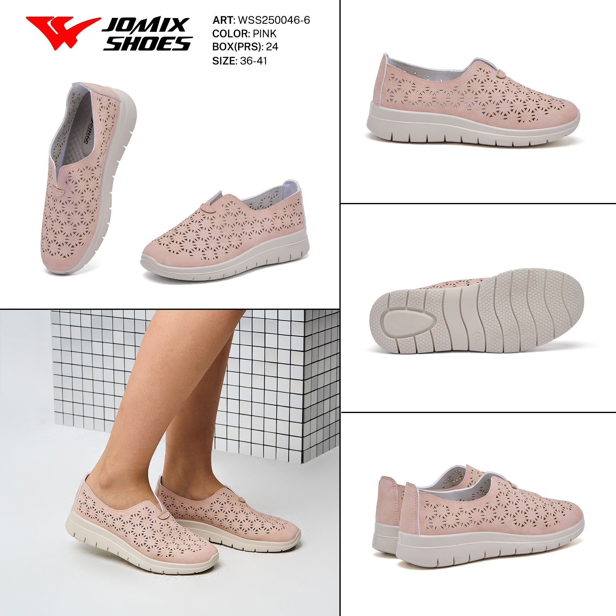 Casual Shoes Woman Wss250046 - 6 - Fornitura all'ingrosso di Sneakers Donna da Jomix Shoes B2B
